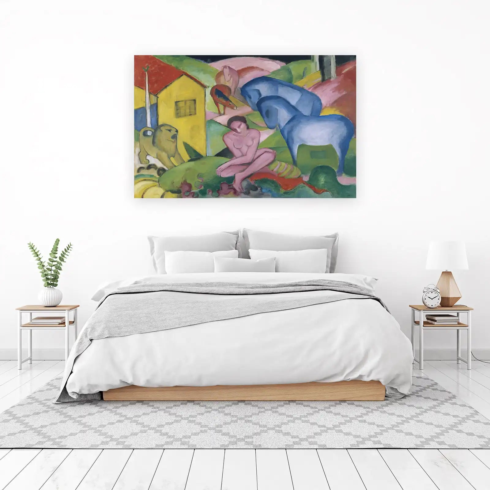 Franz Marc Blue Horses Landscape Wall Art