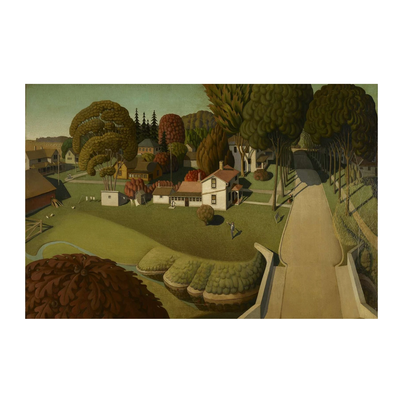 American Regionalism Landscape Wall Art