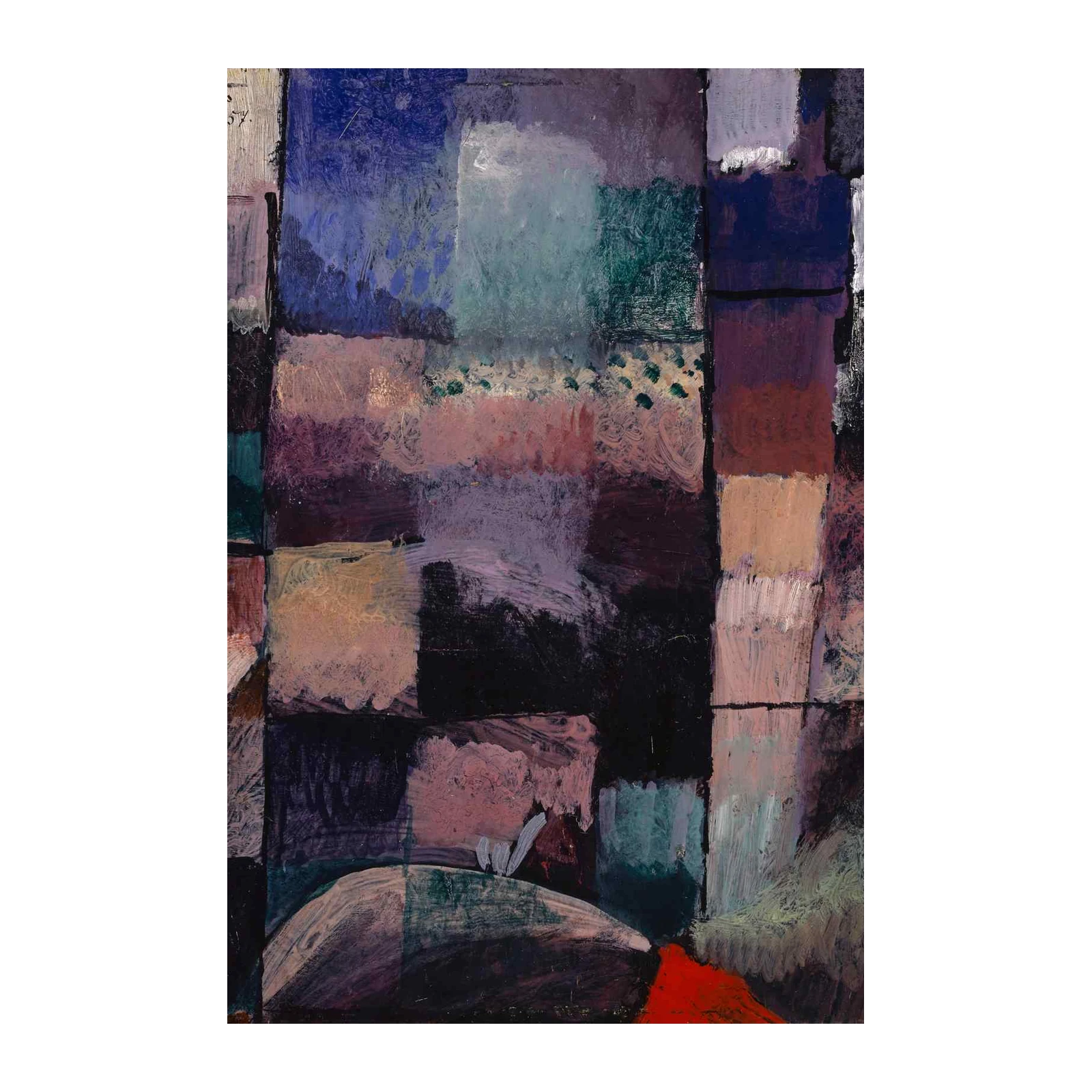 Abstract Geometric Composition Wall Art