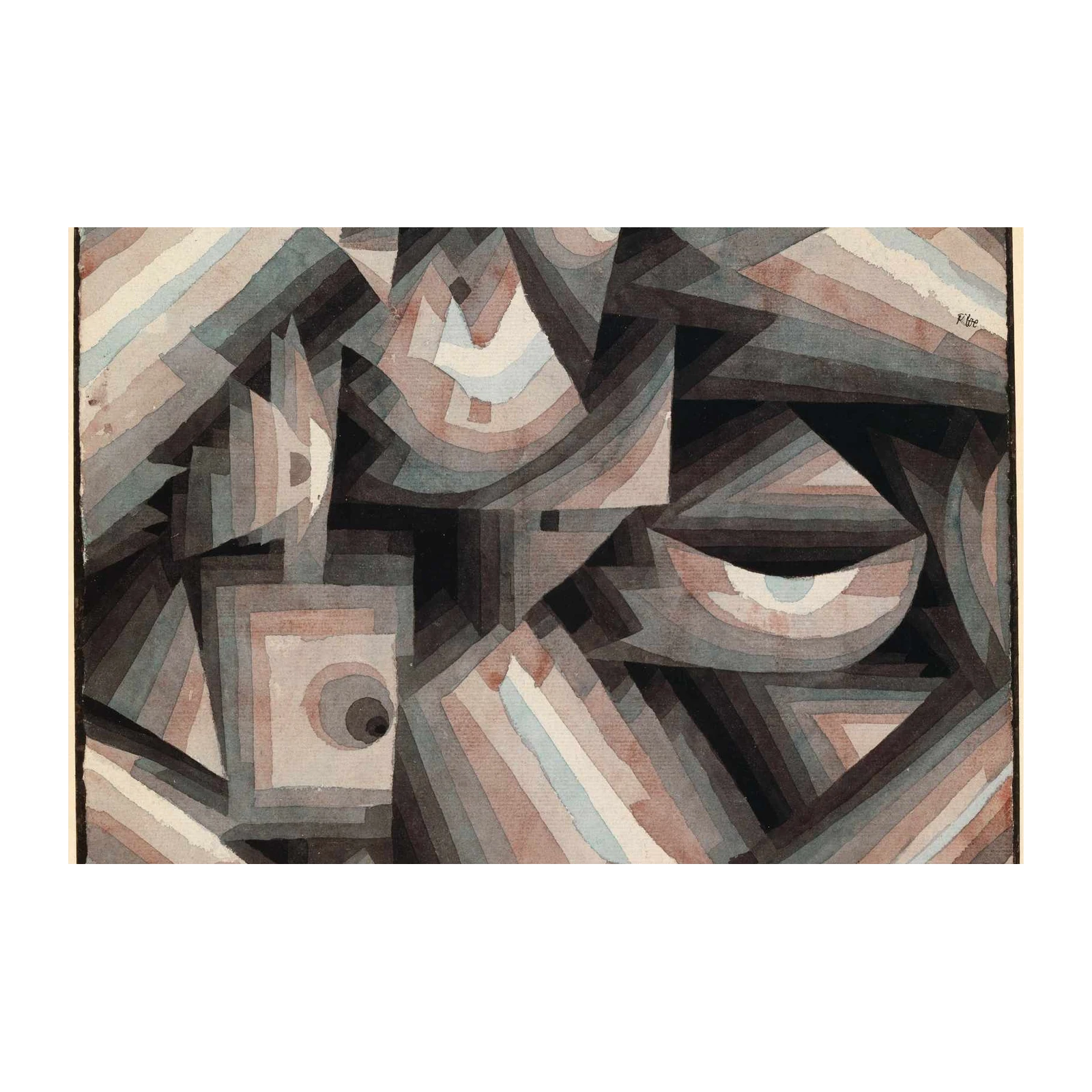 Paul Klee Abstract Geometric Wall Art