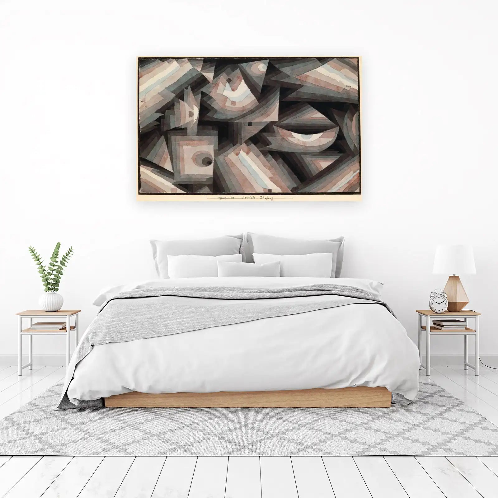 Paul Klee Abstract Geometric Wall Art