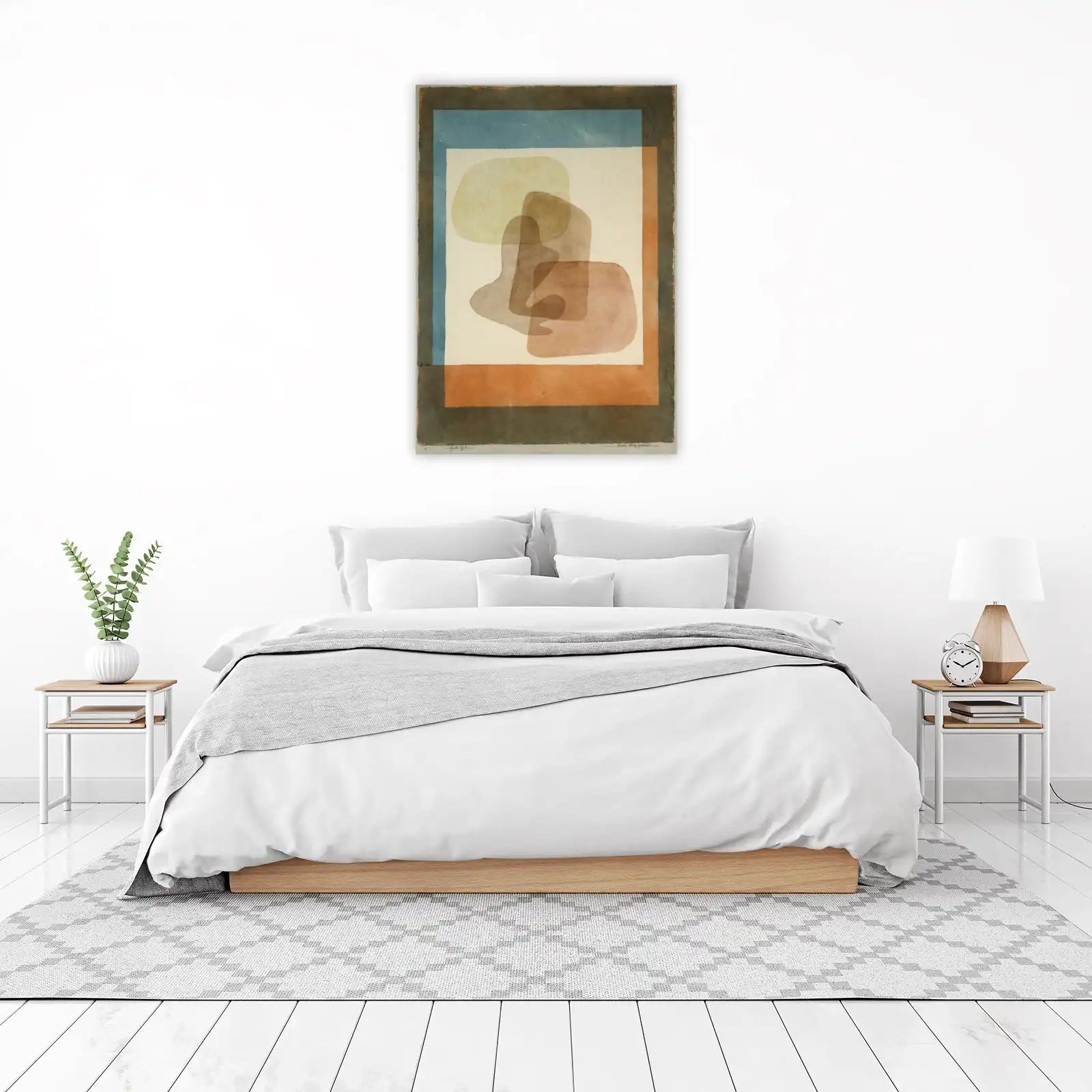 Abstract Organic Forms Wall Art