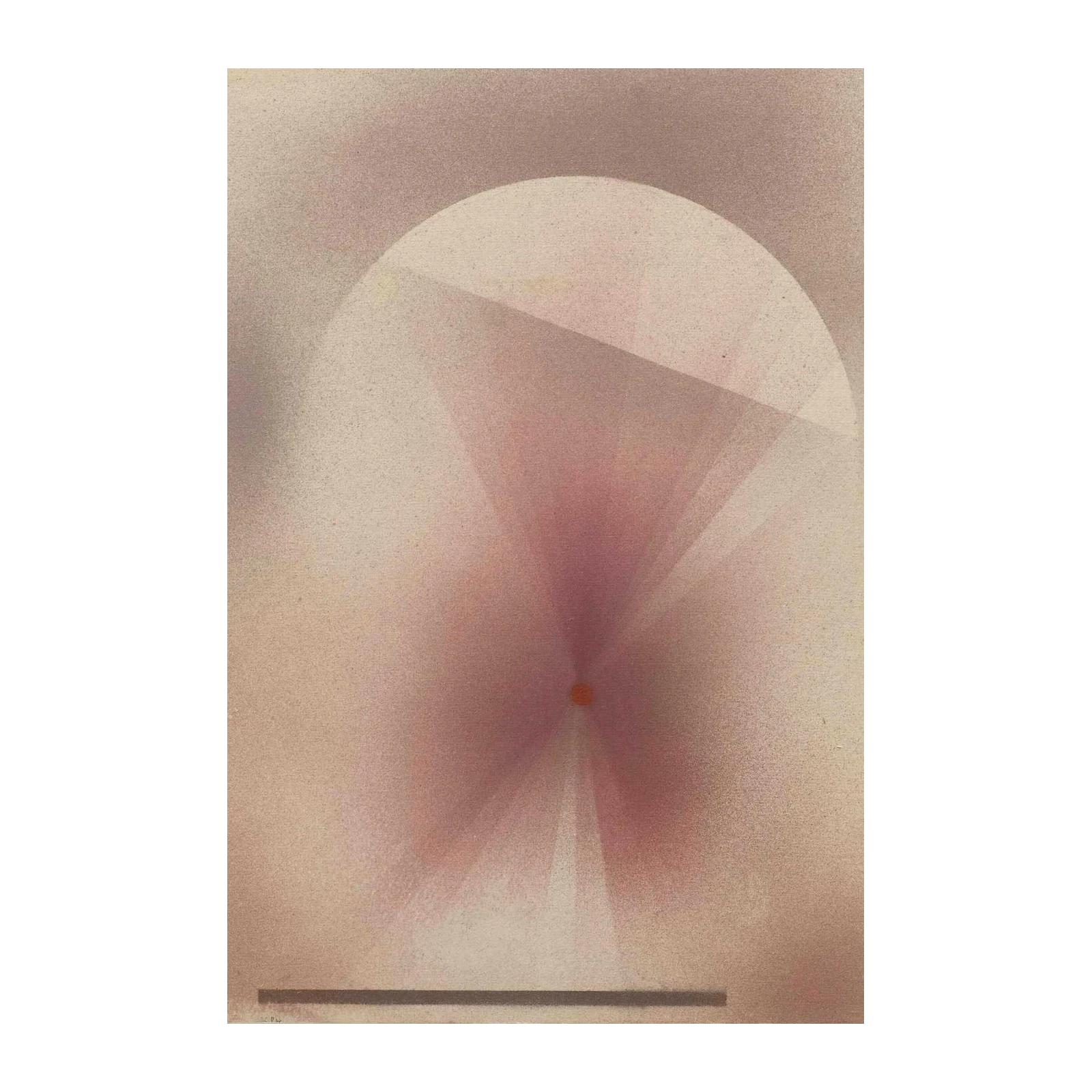 Abstract Pink Radiance Wall Art