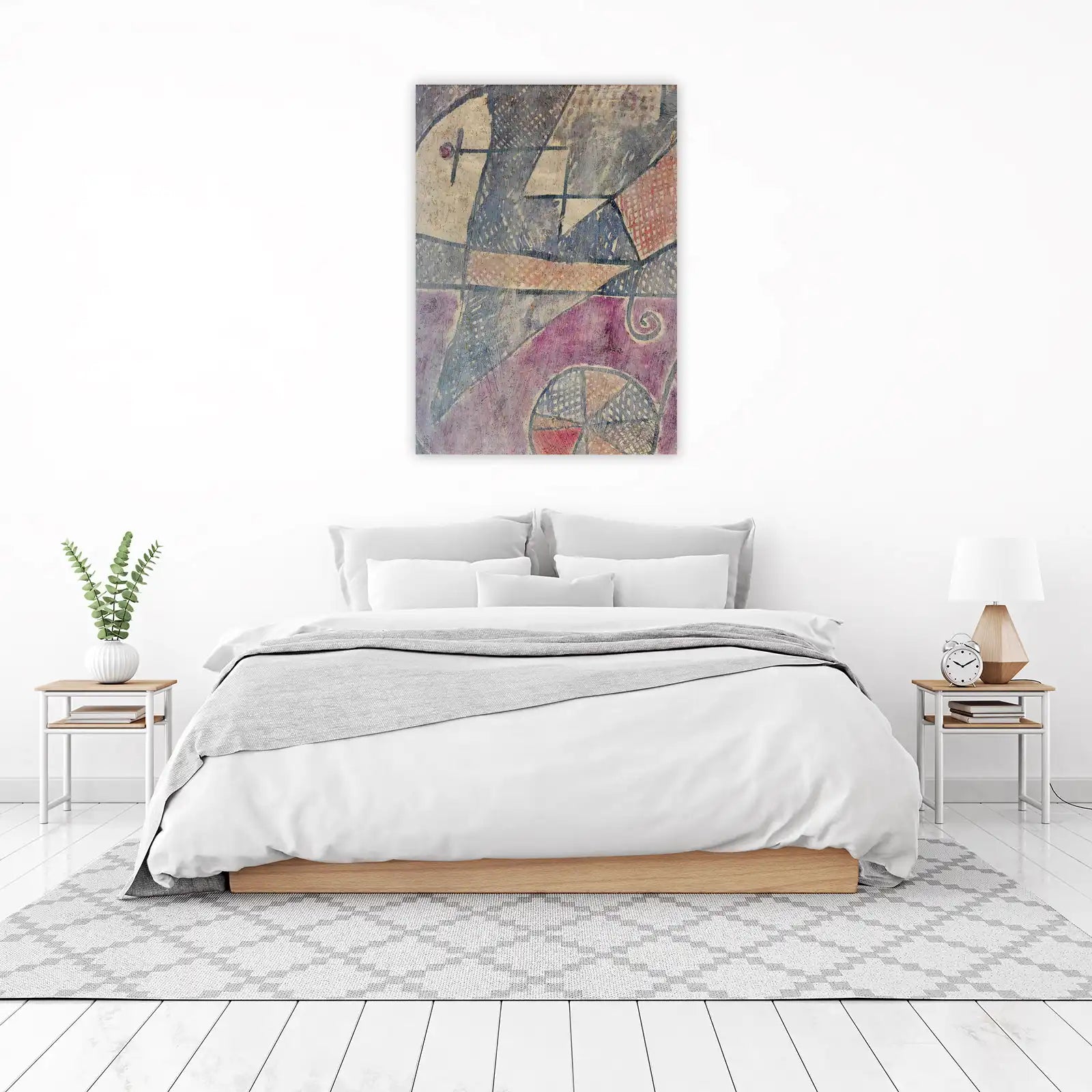 Abstract Geometric Dreamscape Wall Art