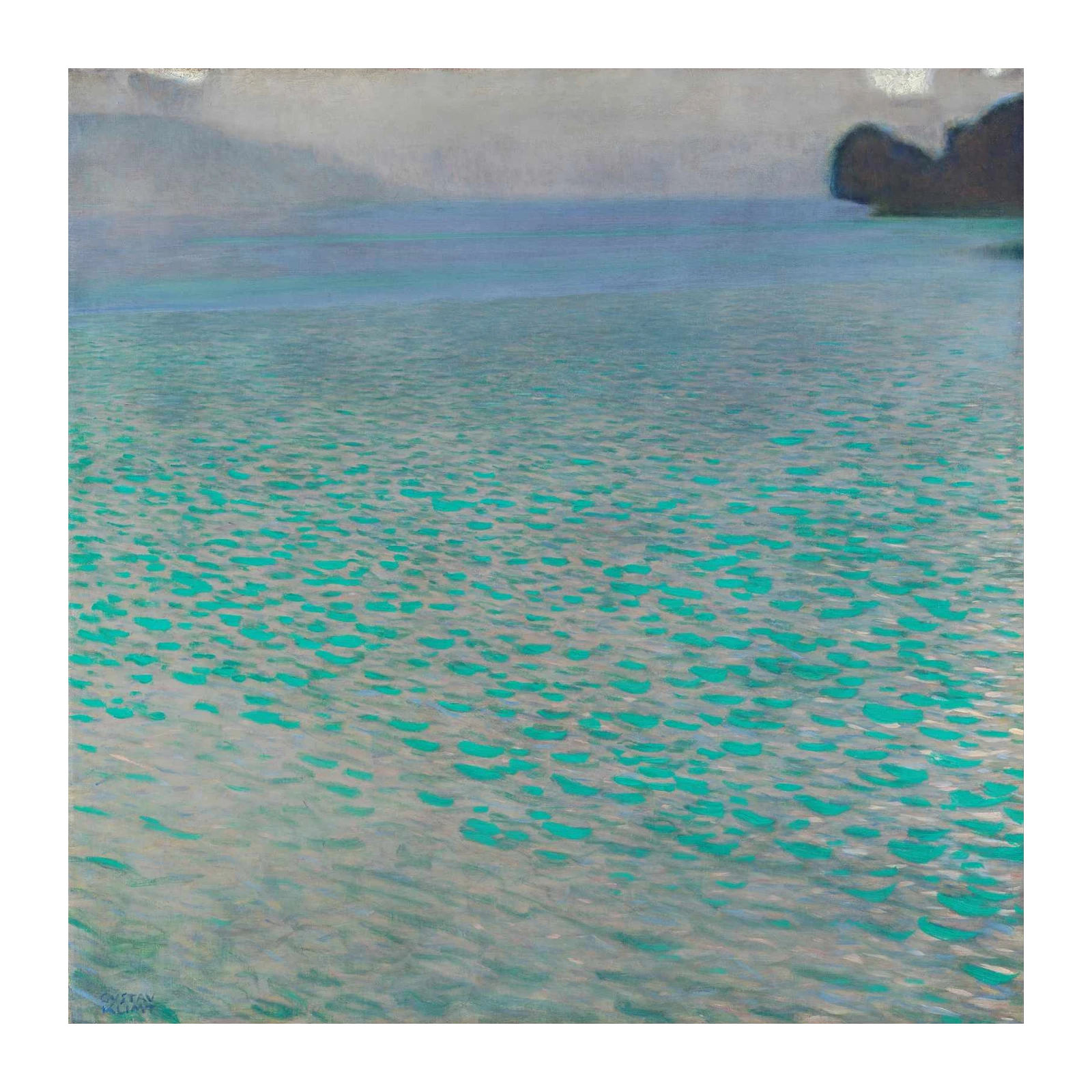 Gustav Klimt Water Lily Pond Wall Art