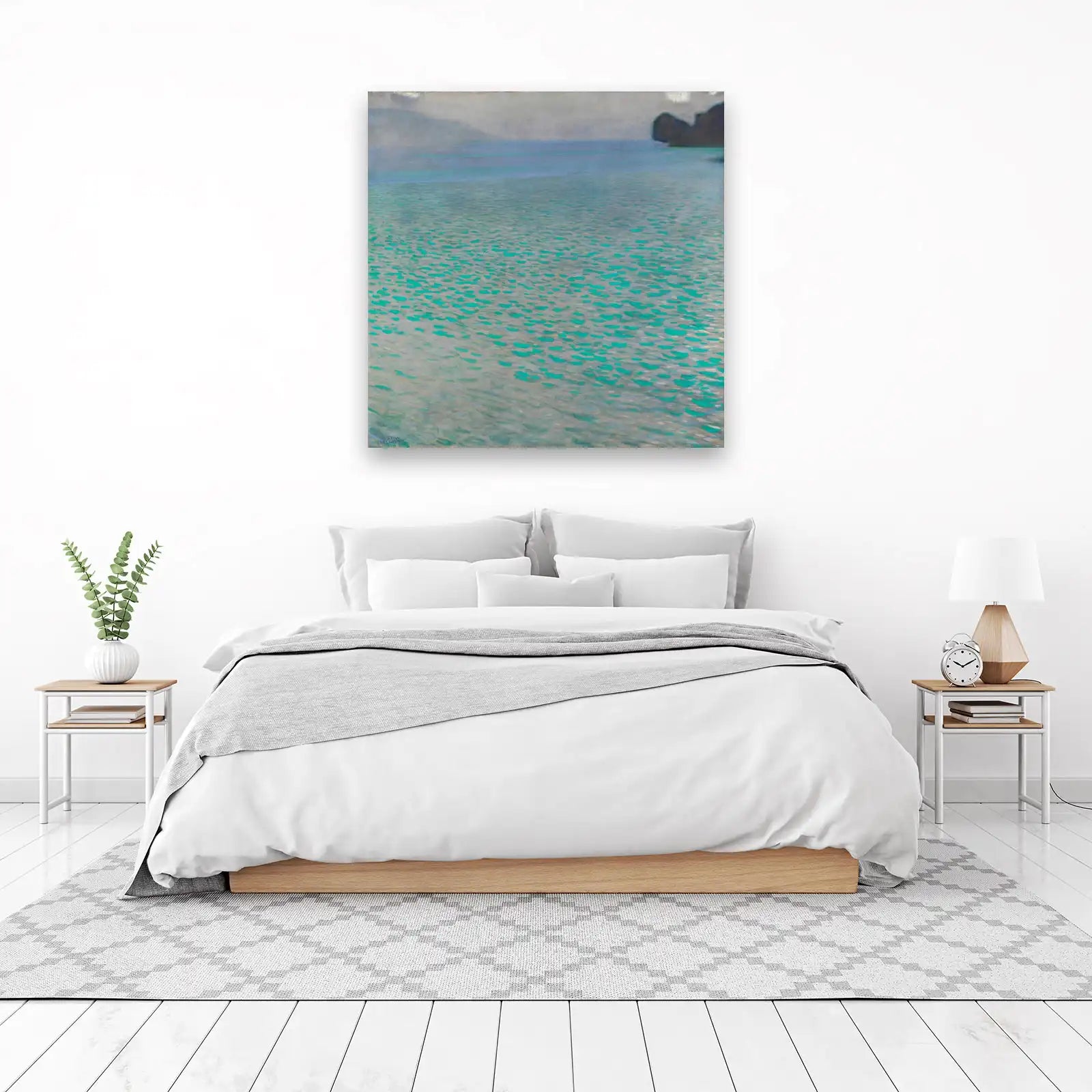 Gustav Klimt Water Lily Pond Wall Art