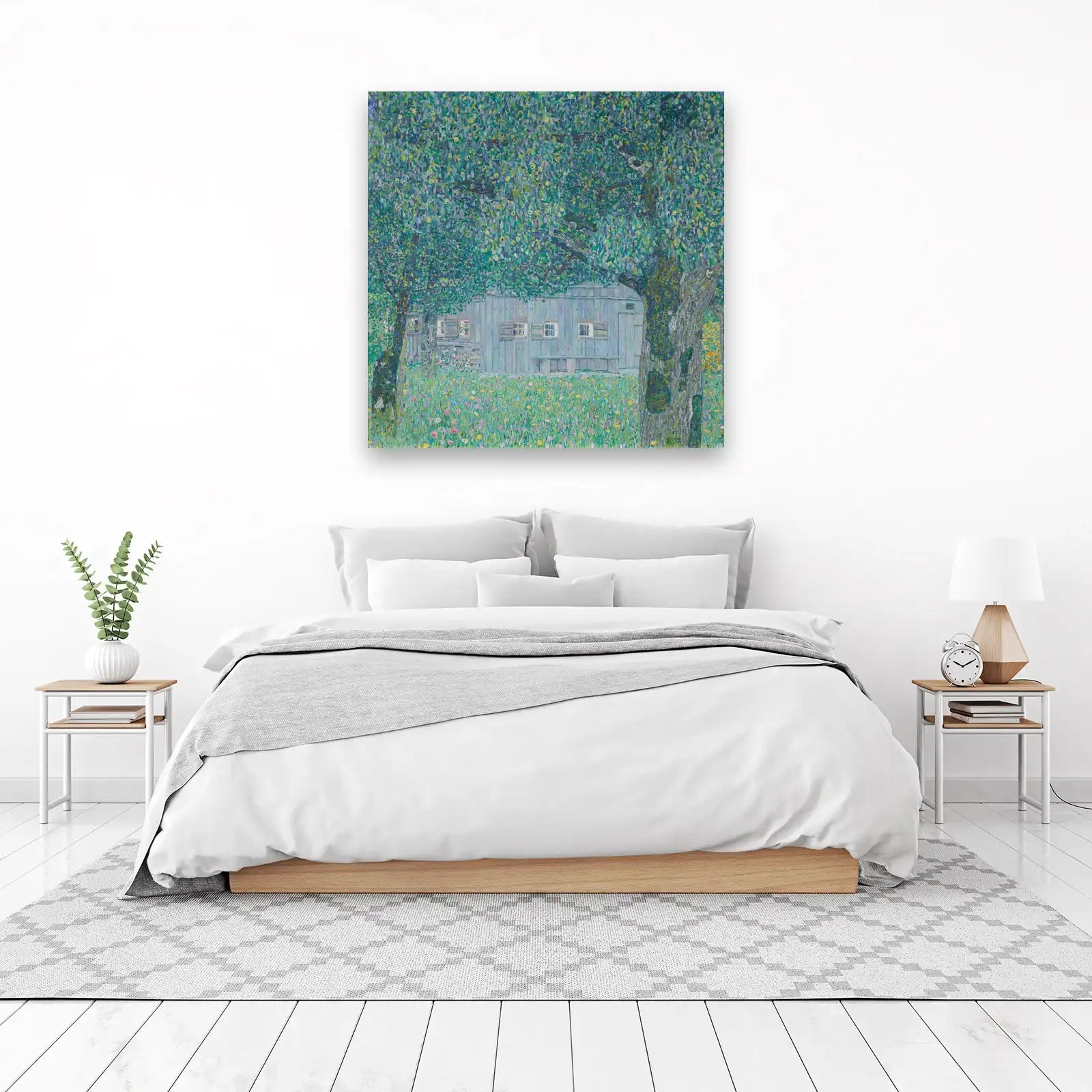 Klimt's Garden Retreat Wall Art