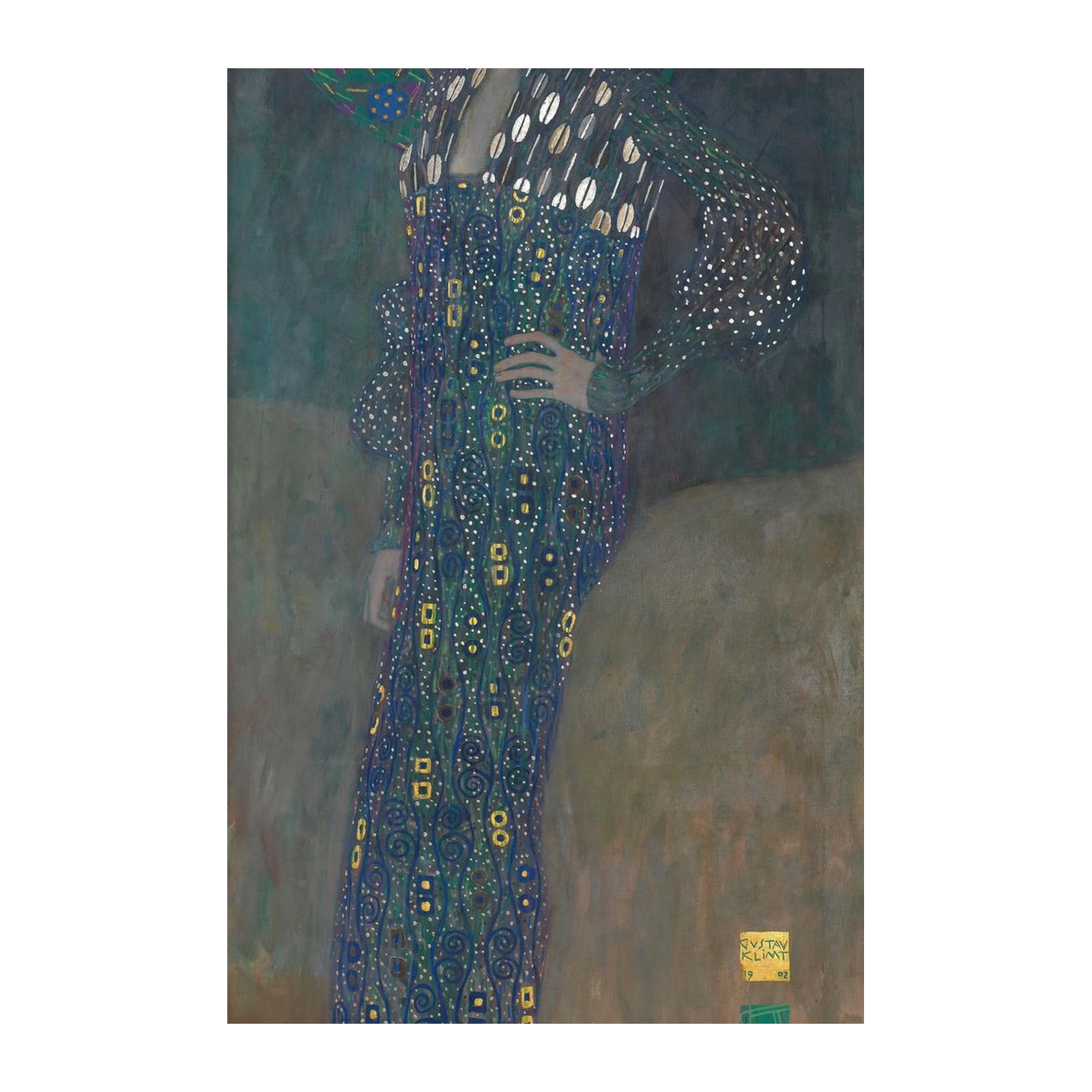 Gustav Klimt "Adele Bloch-Bauer I" Wall Art
