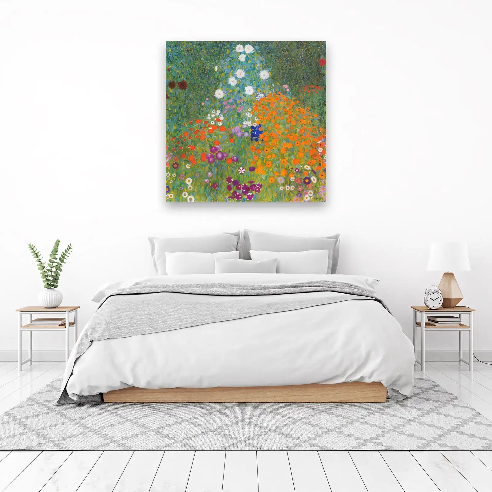 Vibrant Garden Blooms Wall Art