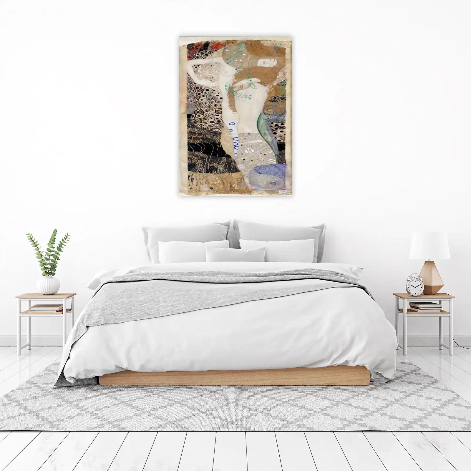 Gustav Klimt "The Kiss" Inspired Art Wall Art