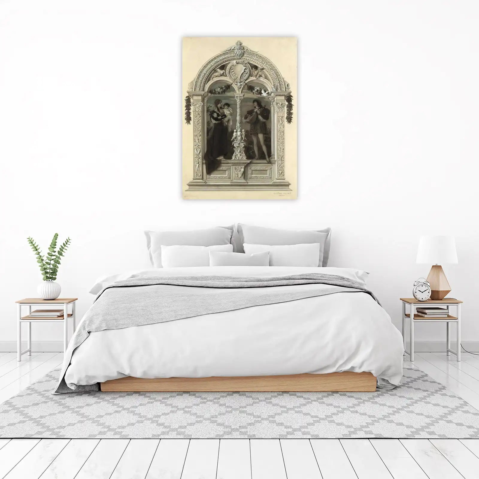 Gustav Klimt Allegory of Music & Motherhood Wall Art