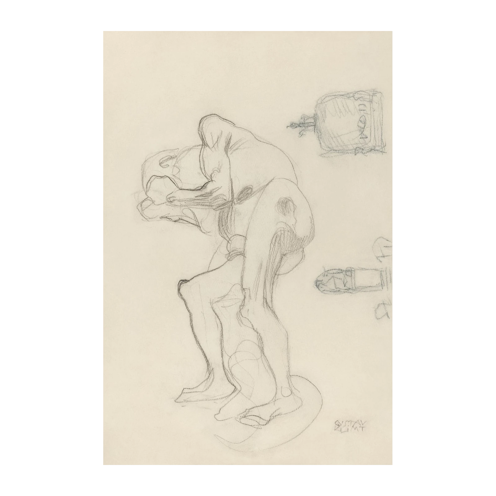 Figurative Study Sketch Wall Art