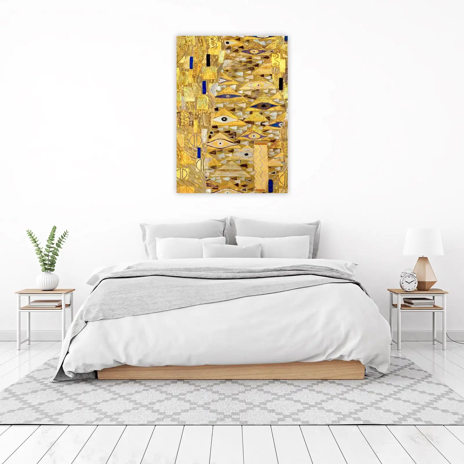 Golden Eye Art Nouveau Wall Art