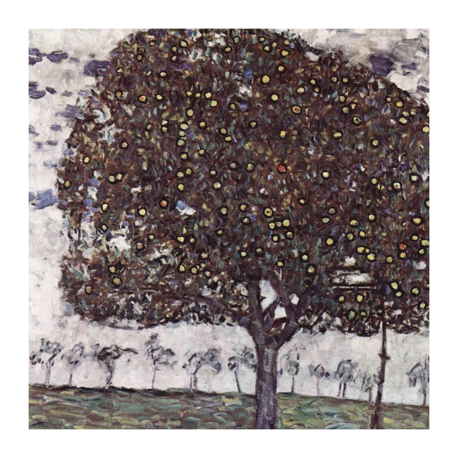 Vibrant Orchard Tree Wall Art Wall Art