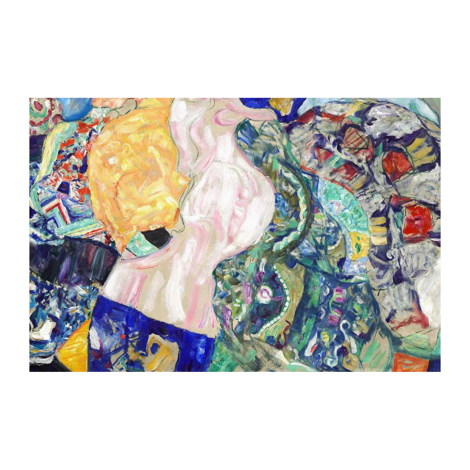Vibrant Impressionist Portrait Wall Art