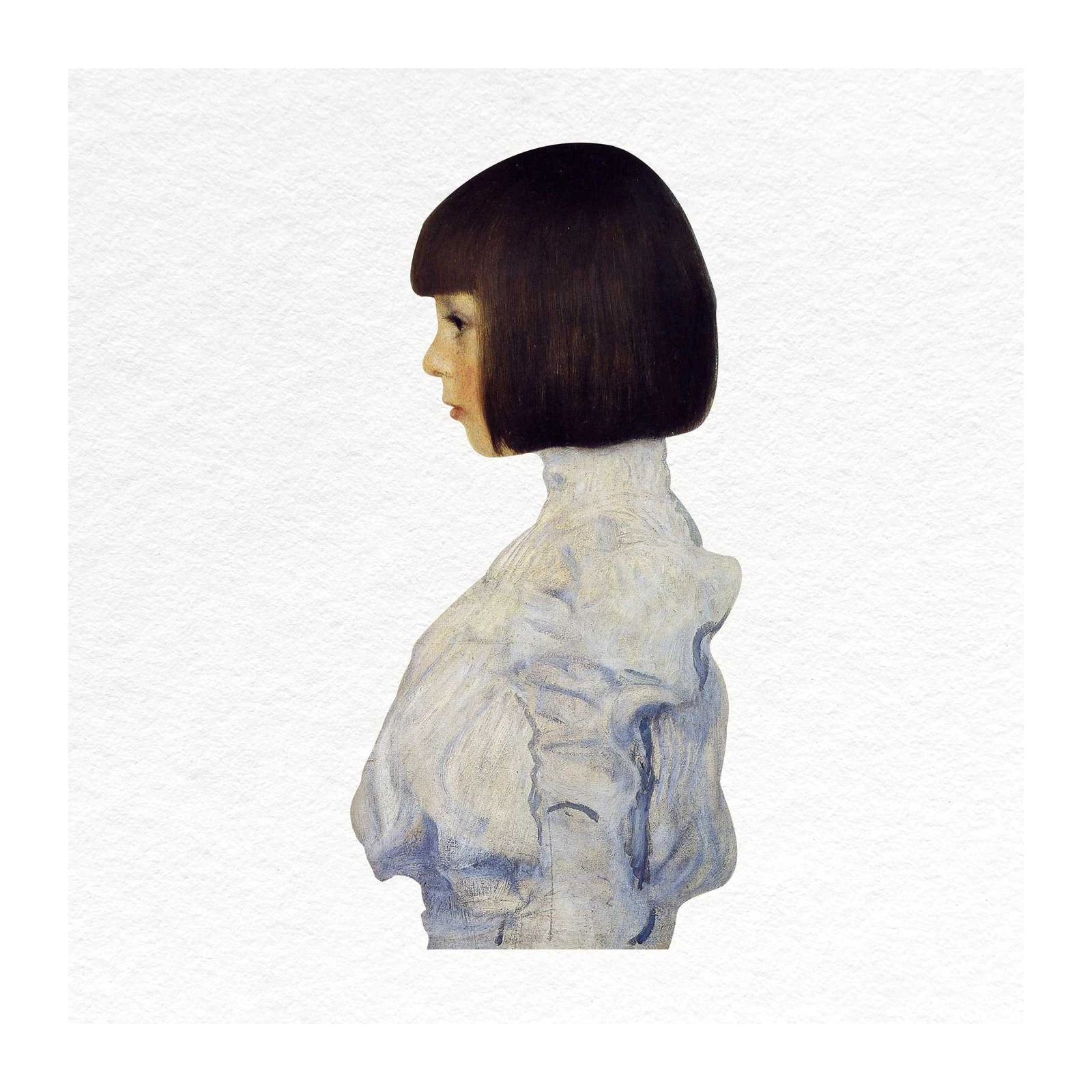 Elegant Portrait of a Young Girl Wall Art