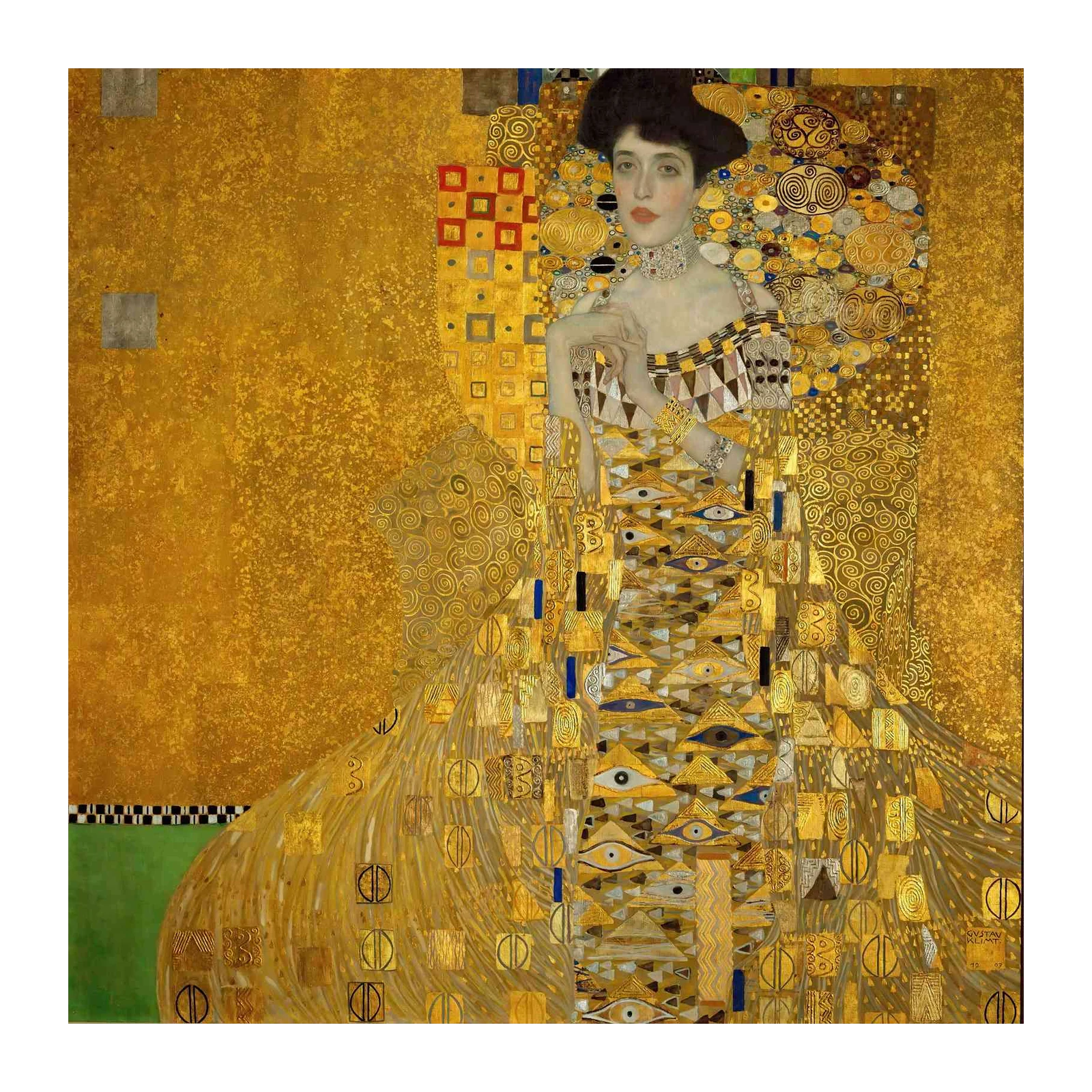 Gustav Klimt "The Woman in Gold" Wall Art