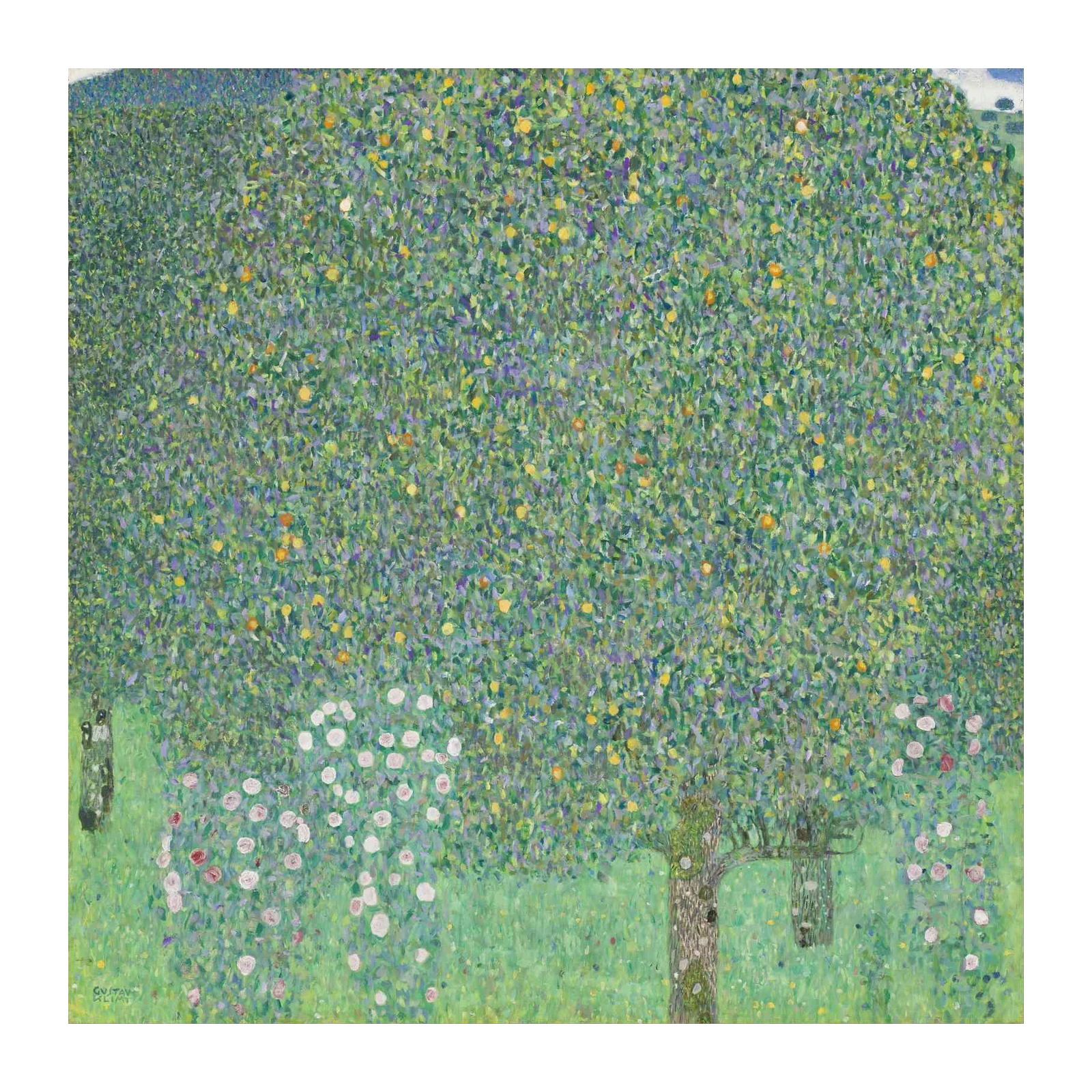 Klimt Orchard Garden Impressionist Wall Art