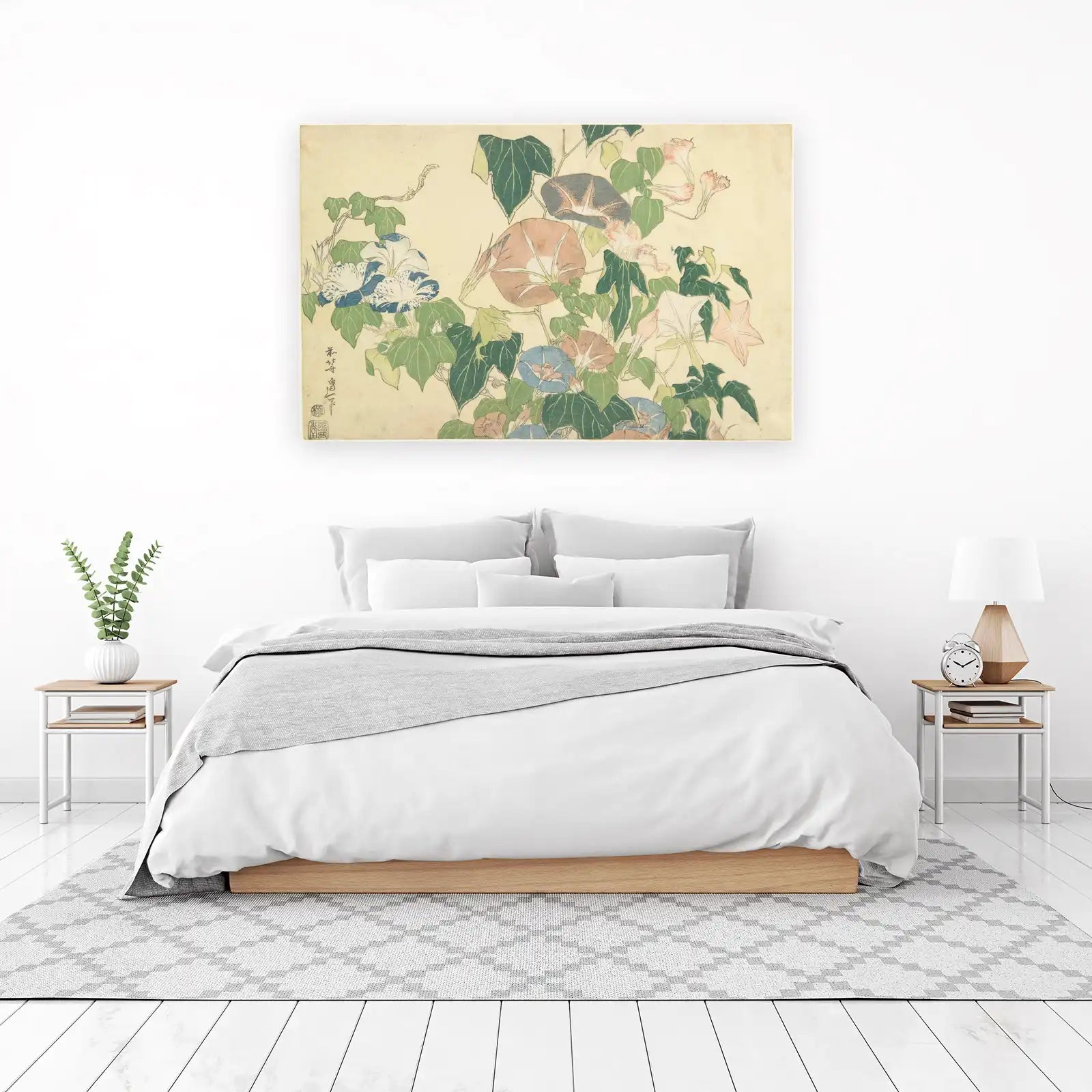 Morning Glory Botanical Art Wall Art