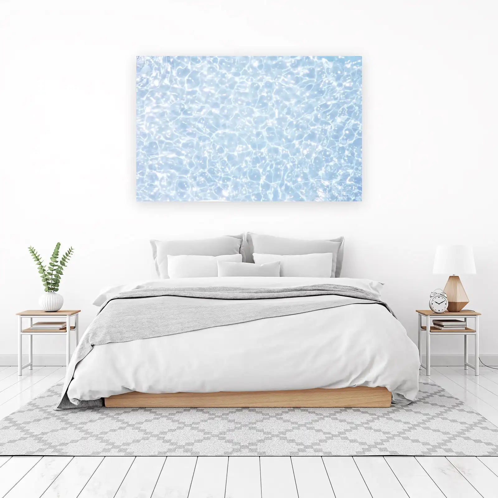 Sparkling Water Ripple Wall Art