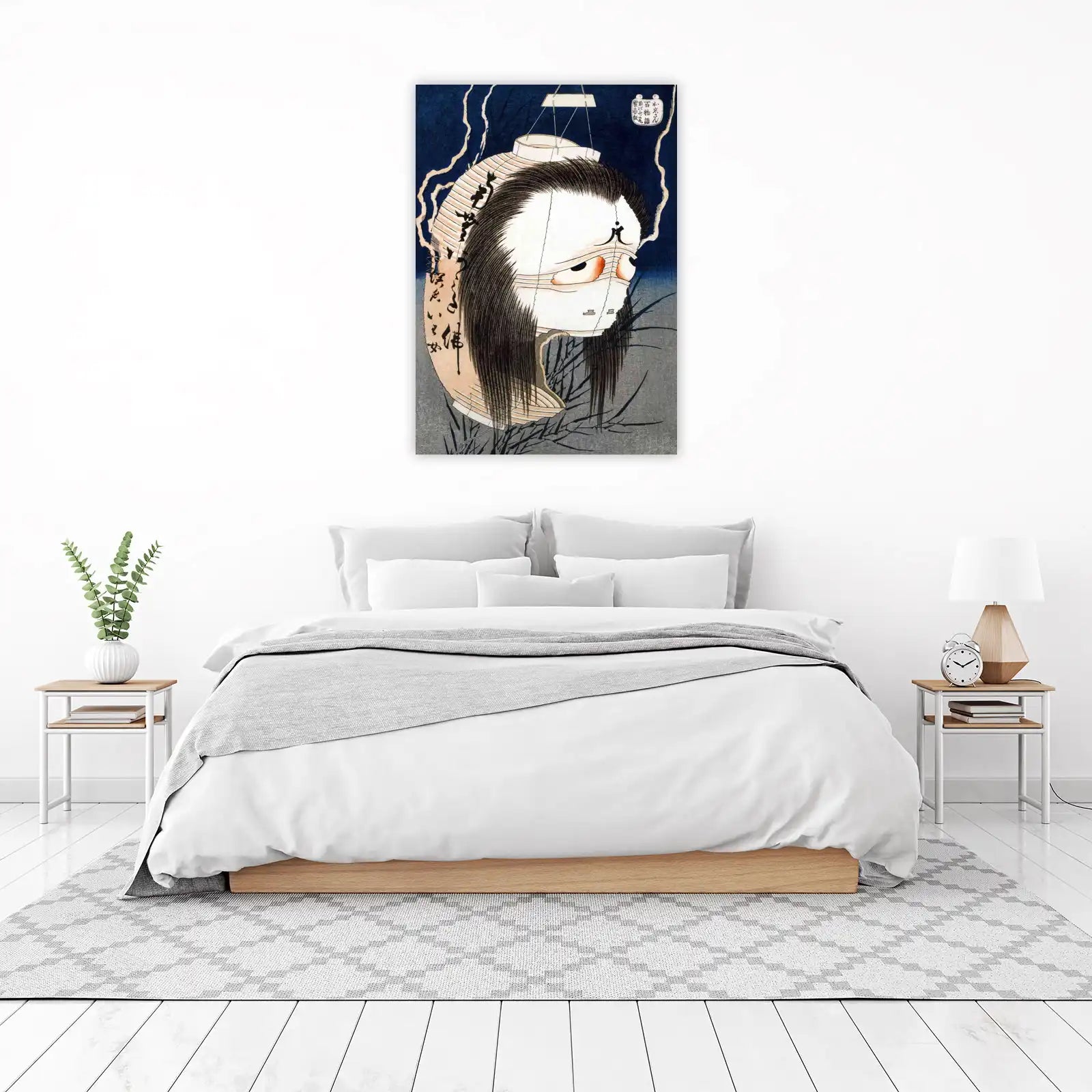 Haunting Ghost Lantern Ukiyo-e Wall Art