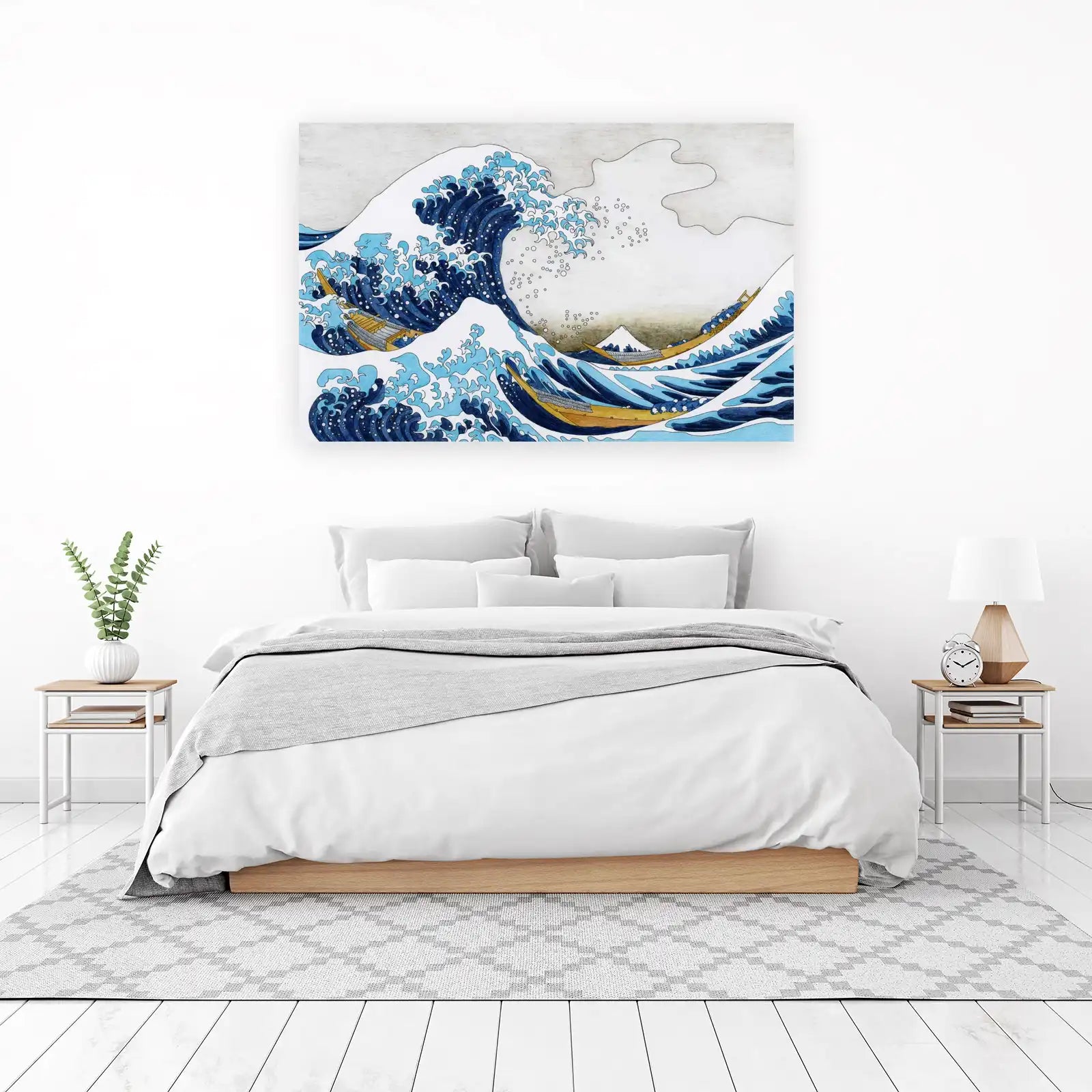Iconic Wave & Mt. Fuji Wall Art