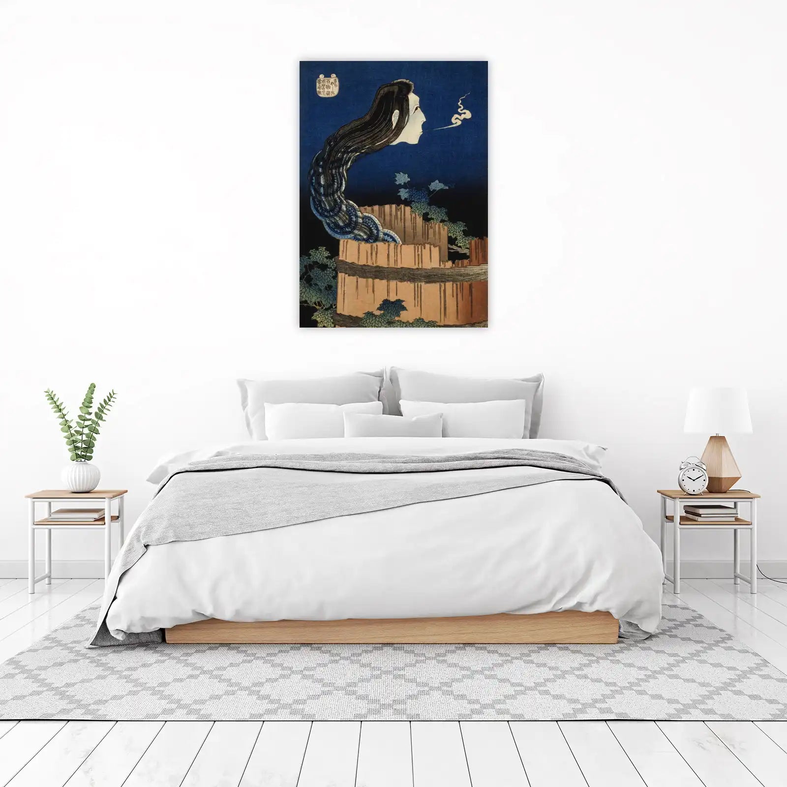 Haunting Beauty Japanese Ghost Wall Art Wall Art