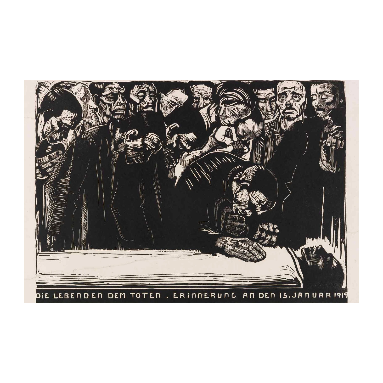 German Expressionist Grief Wall Art