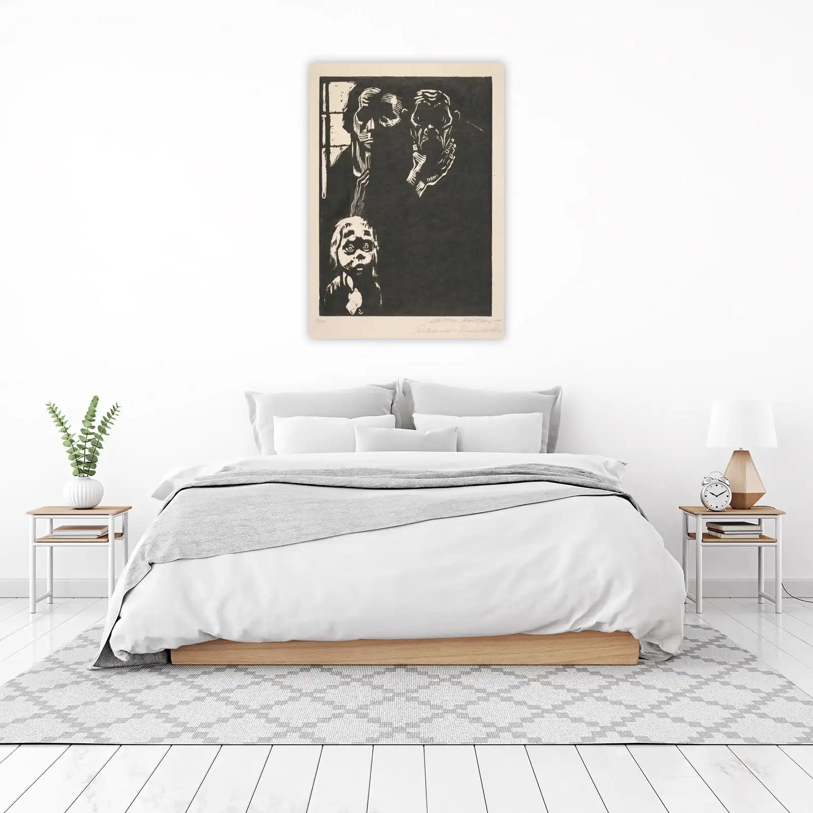 Expressive Portrait Trio Wall Art
