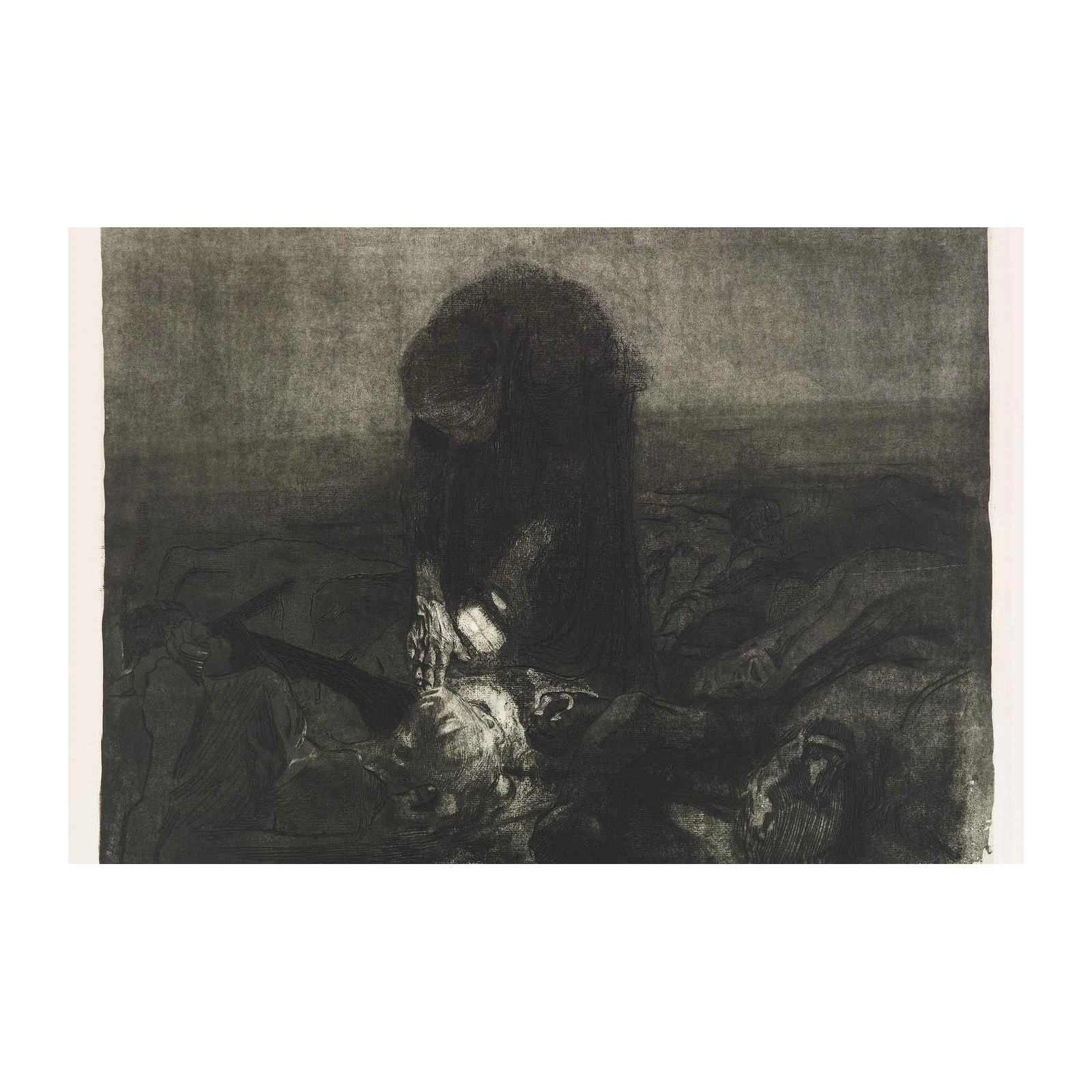 Haunting Figures Dark Mood Wall Art