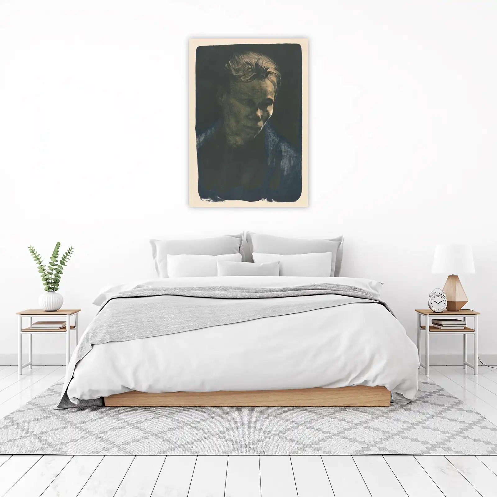 Thoughtful Portrait Wall Art