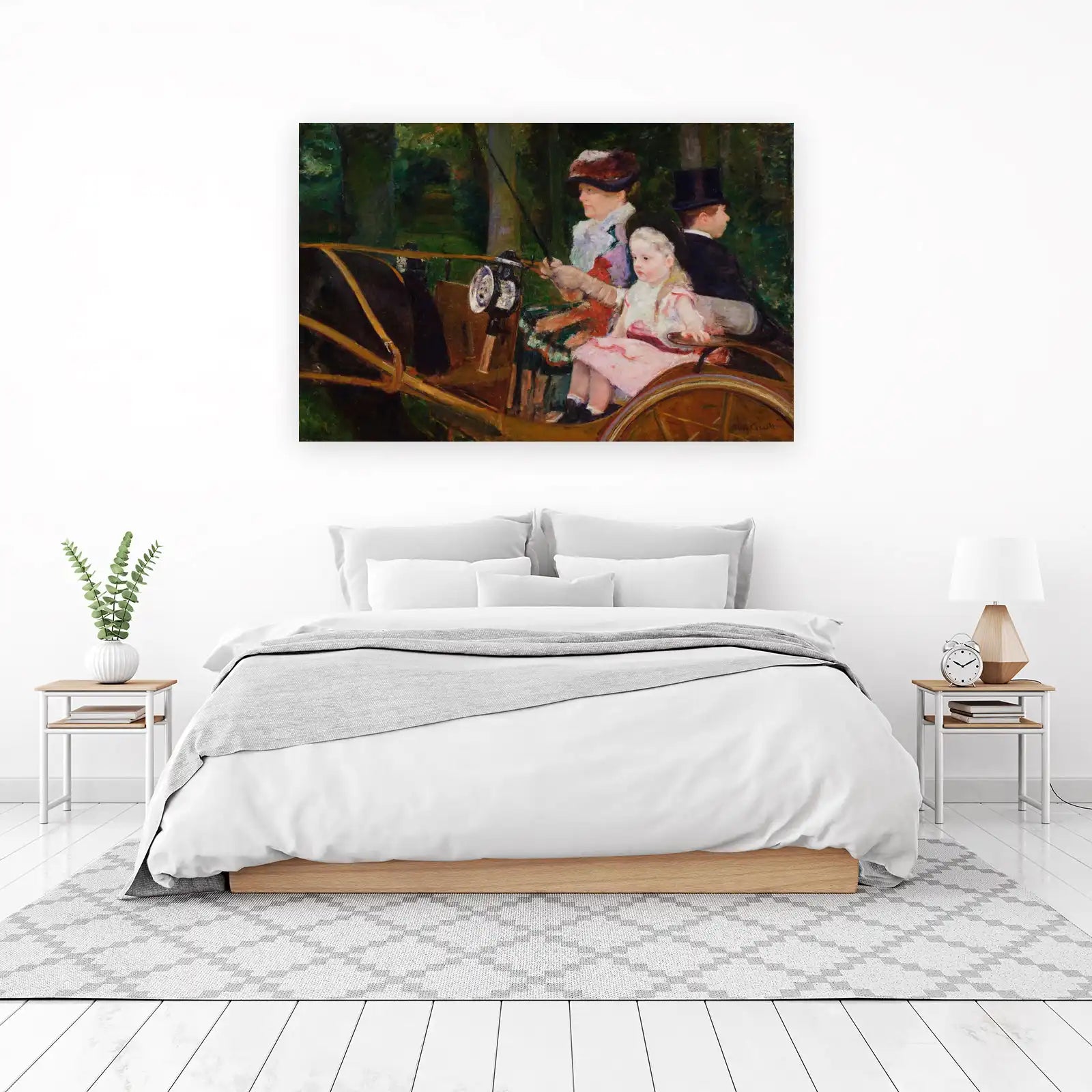 Mary Cassatt Family Carriage Ride Wall Art