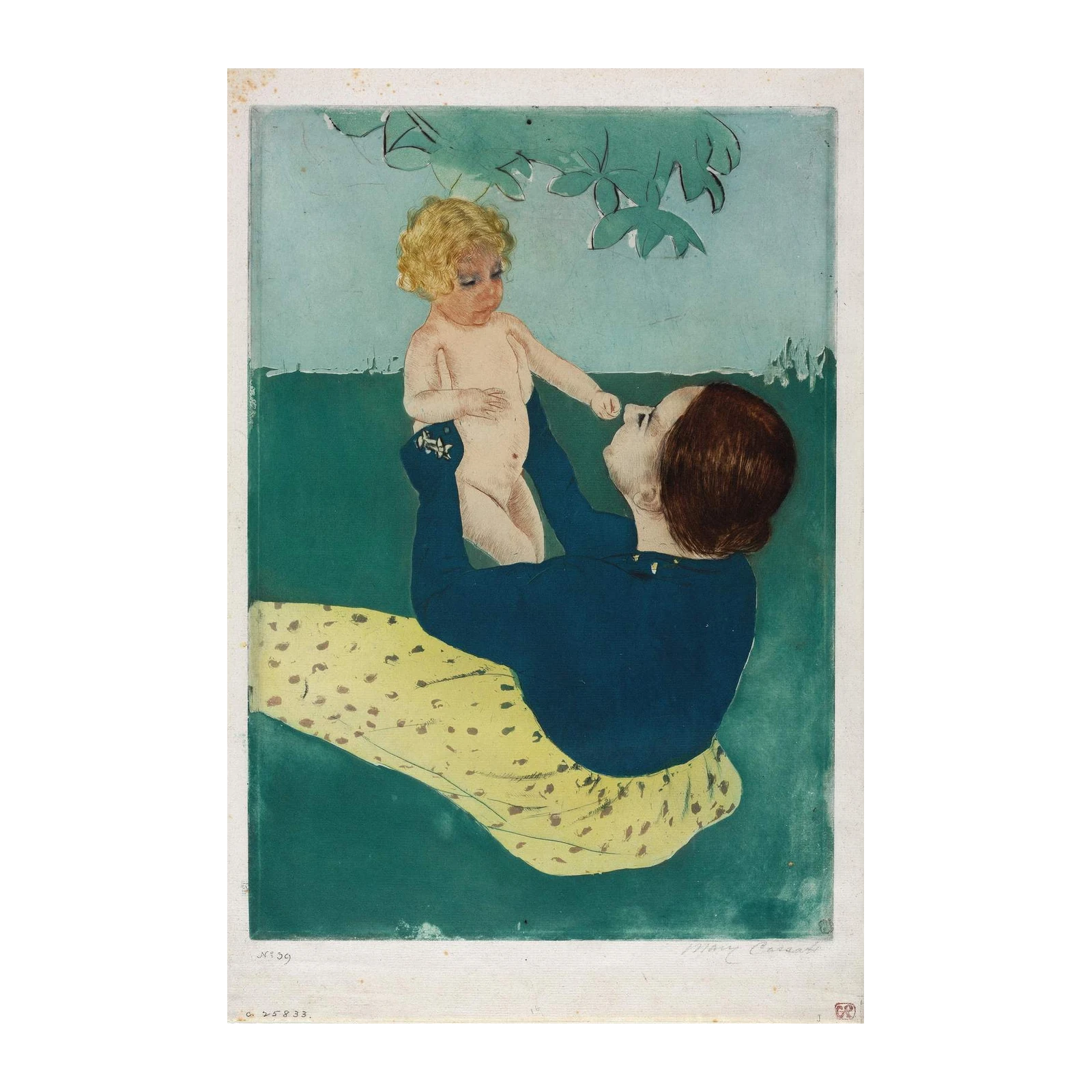 Mary Cassatt Mother and Child Art Wall Art