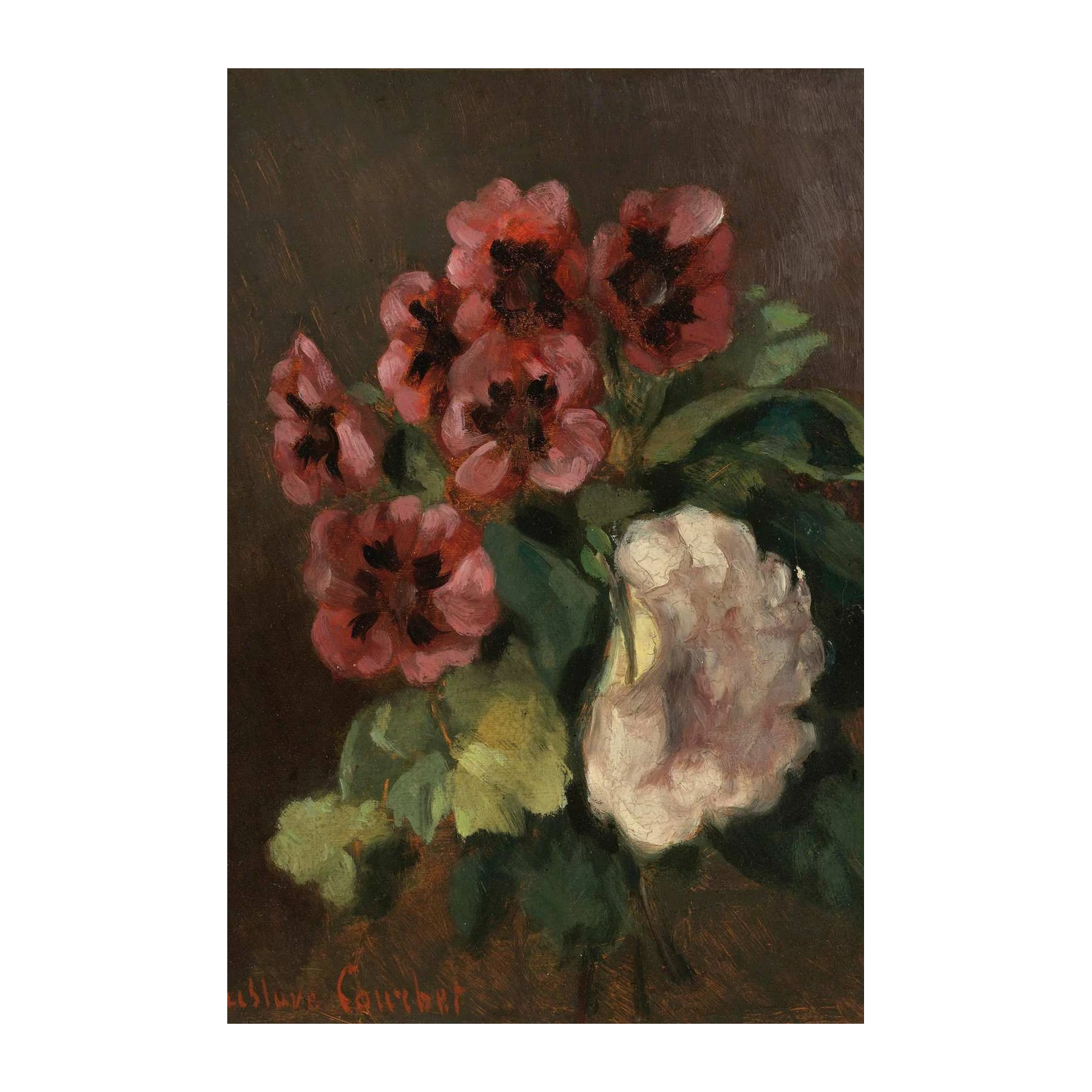 Vintage Floral Arrangement Wall Art