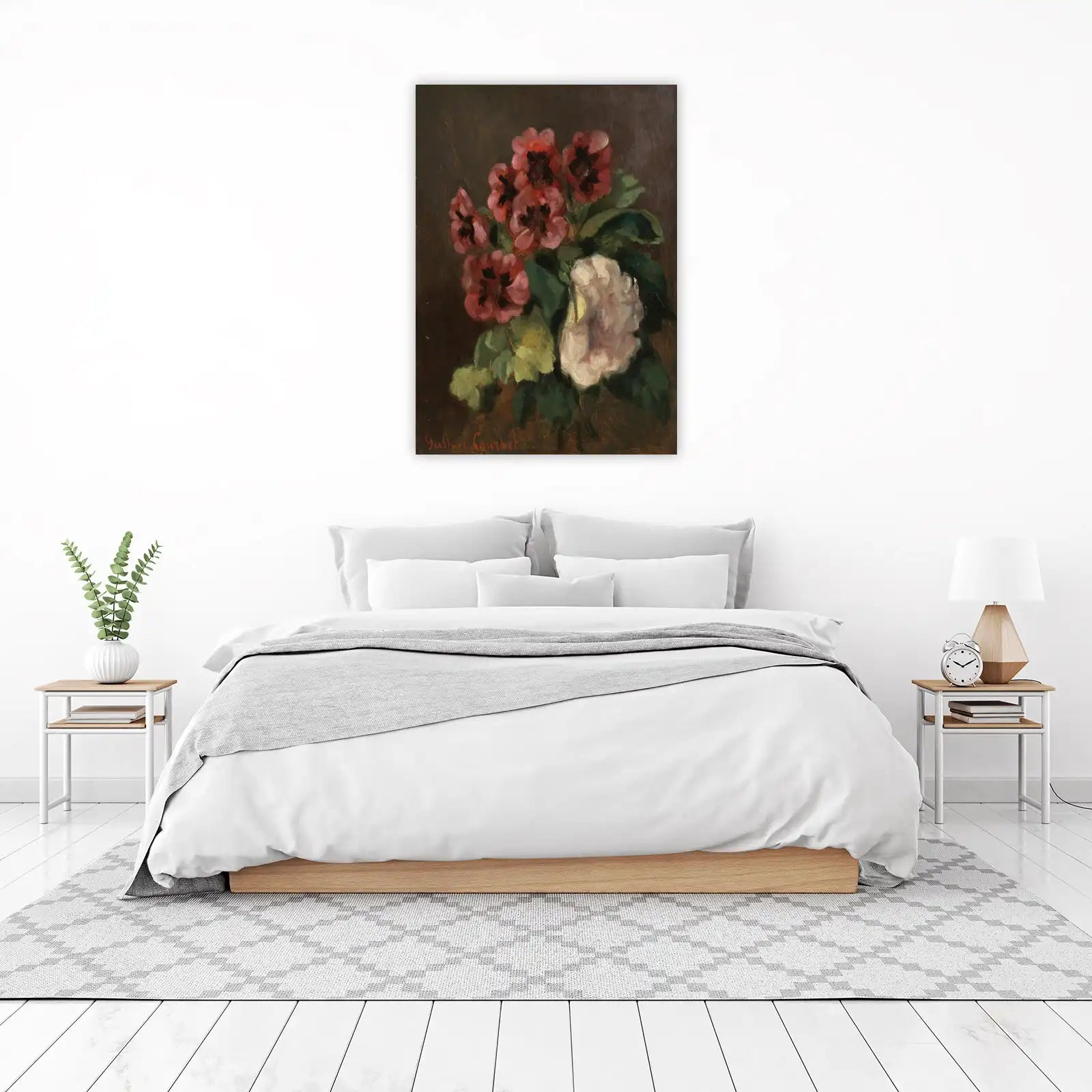 Vintage Floral Arrangement Wall Art