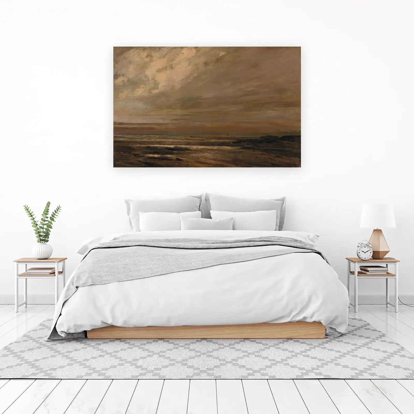 Dramatic Coastal Sunset Wall Art