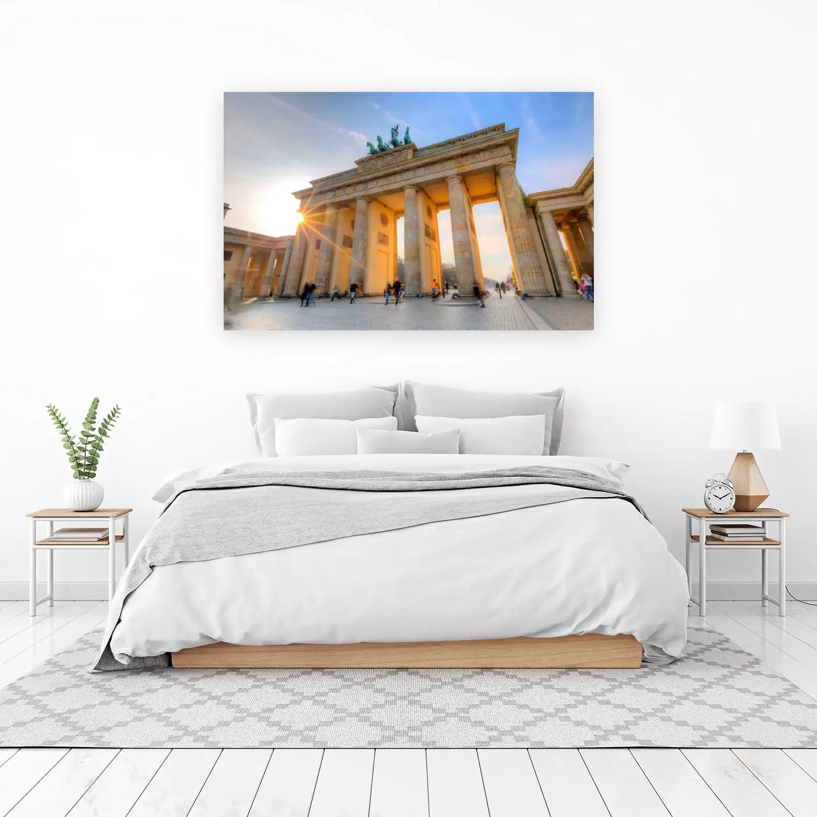 Brandenburg Gate Sunset Wall Art