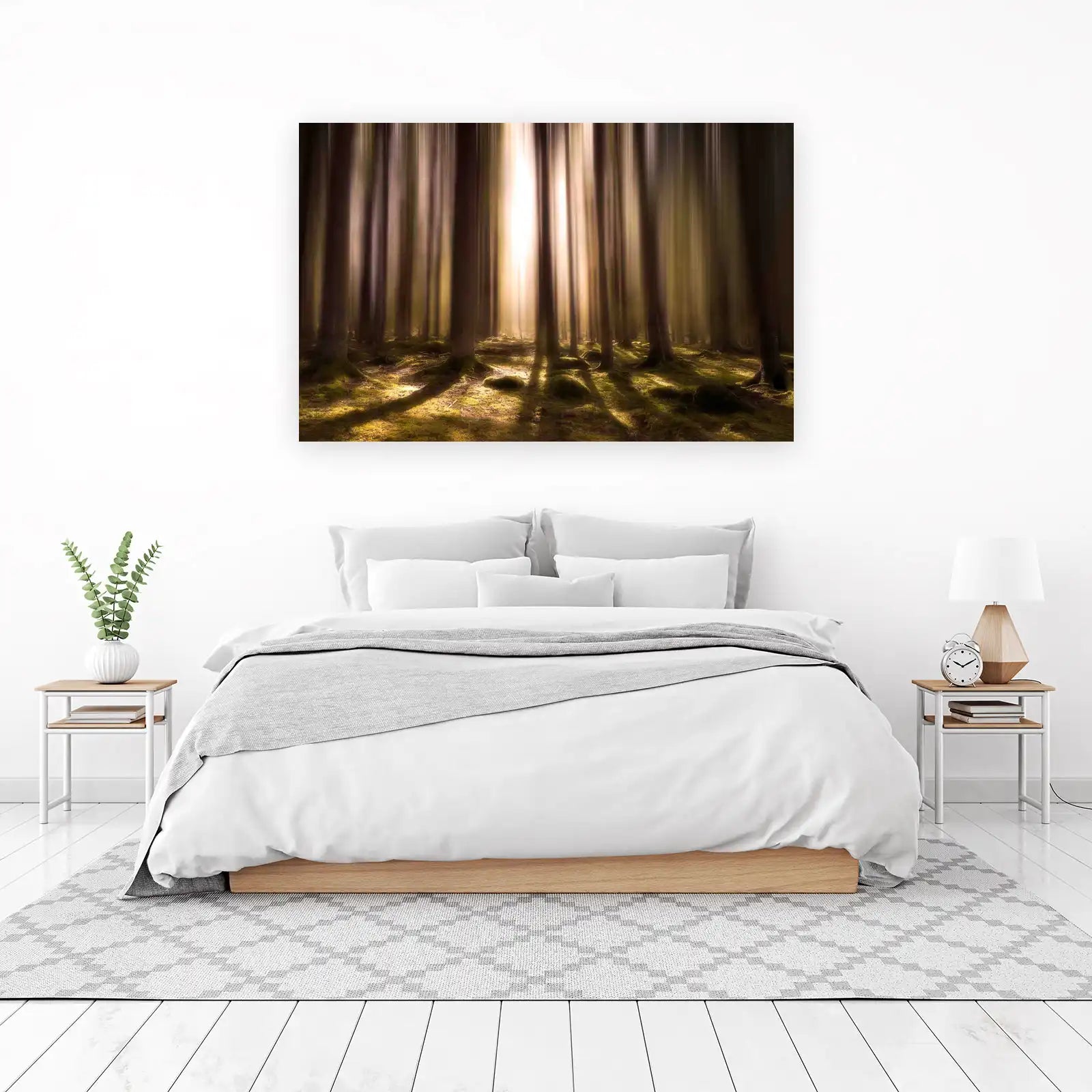 Mystic Forest Light Wall Art