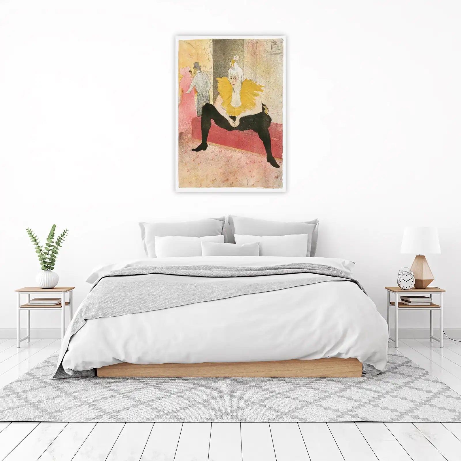 Vibrant Moulin Rouge Performer Wall Art
