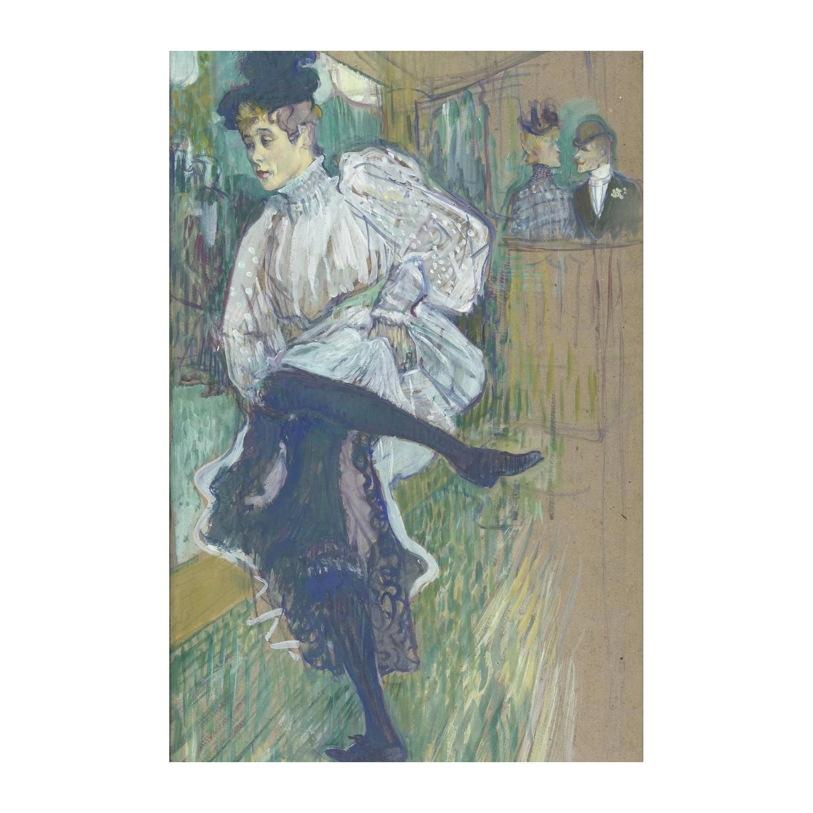 Elegant Dancer's Pose Wall Art