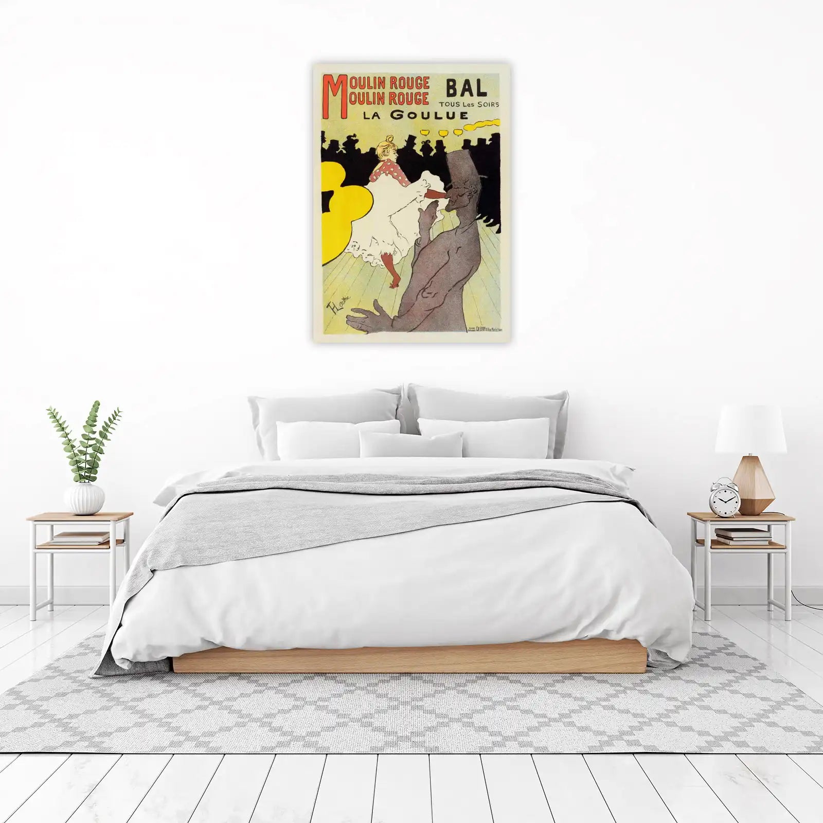 Moulin Rouge La Goulue Vintage Poster Wall Art