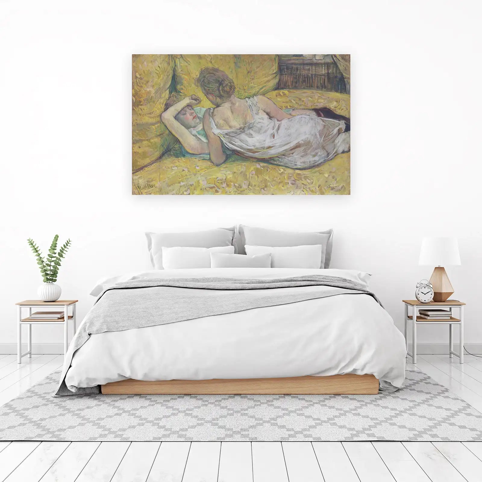 Vintage Bedroom Intimacy Wall Art