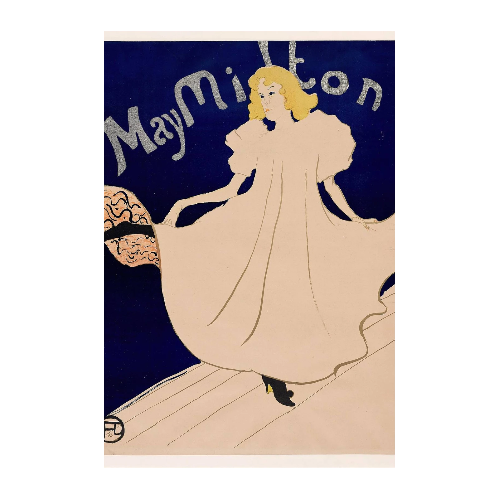 Art Nouveau May Milton Poster Wall Art