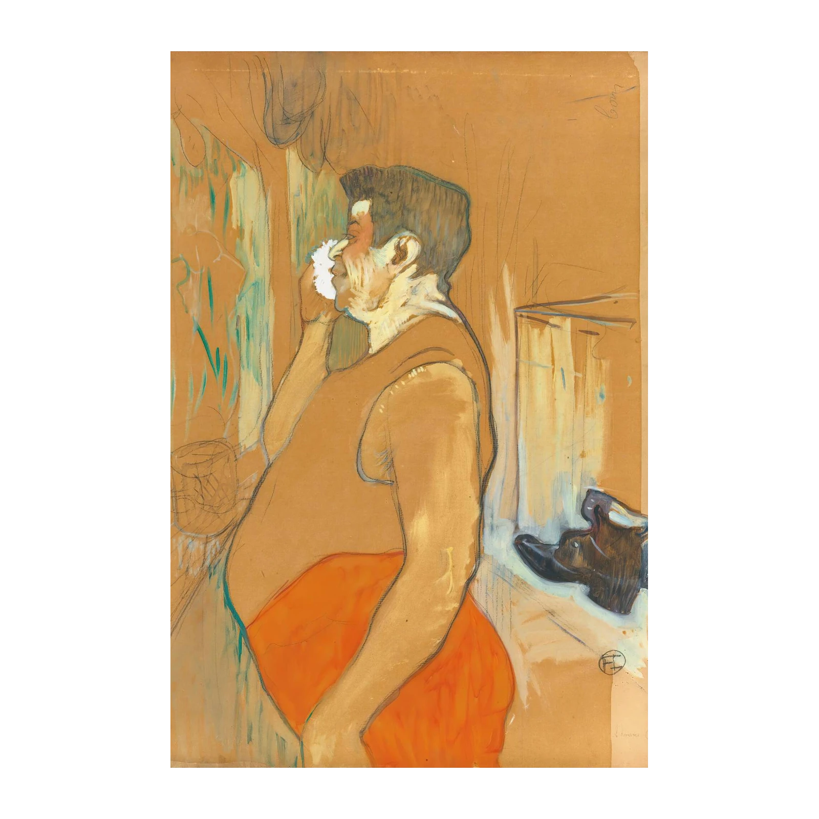 Toulouse-Lautrec Washing Wall Art