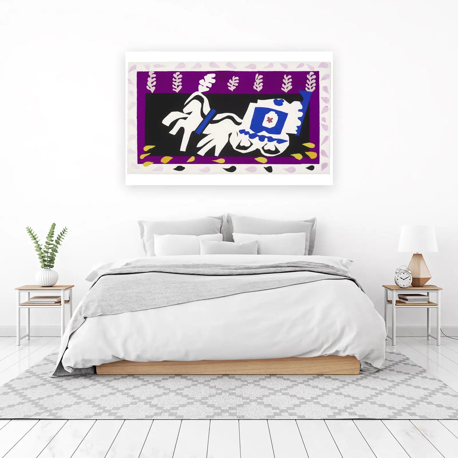 Henri Matisse Inspired Carousel Horse Wall Art