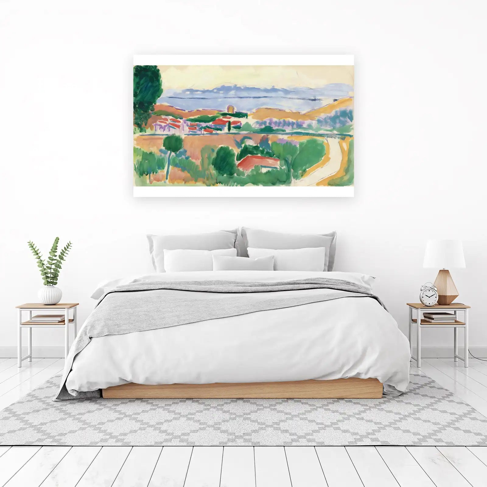 Vibrant Matisse Landscape Wall Art