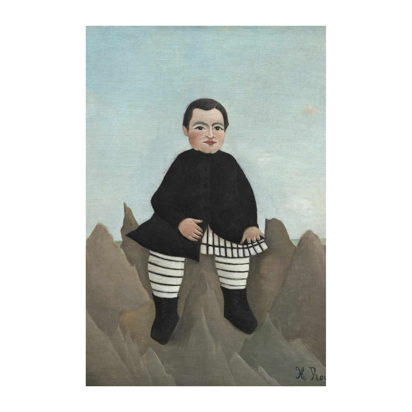 Charming Figural Portrait Wall Art
