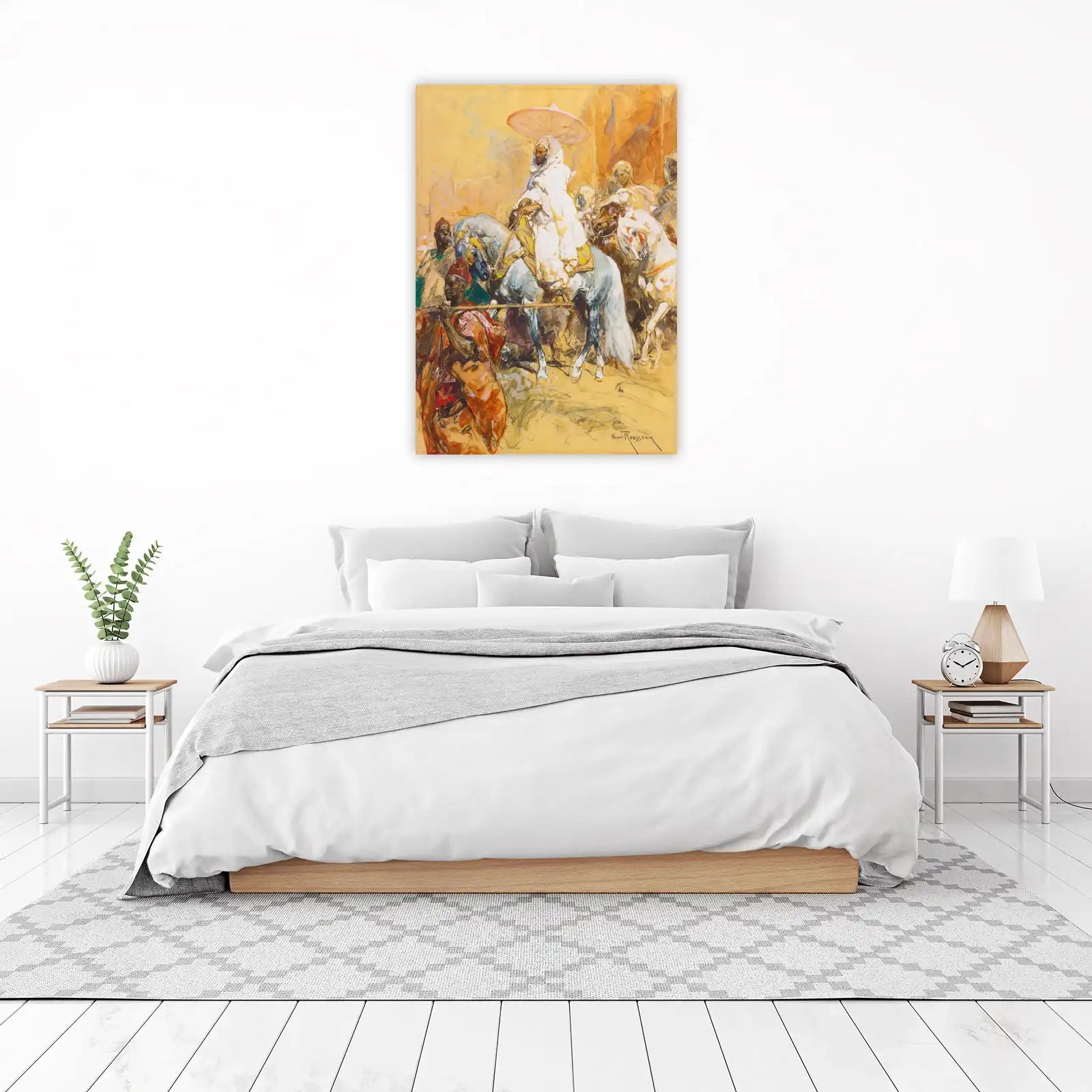 Moroccan Scene Horse Rider Wall Art