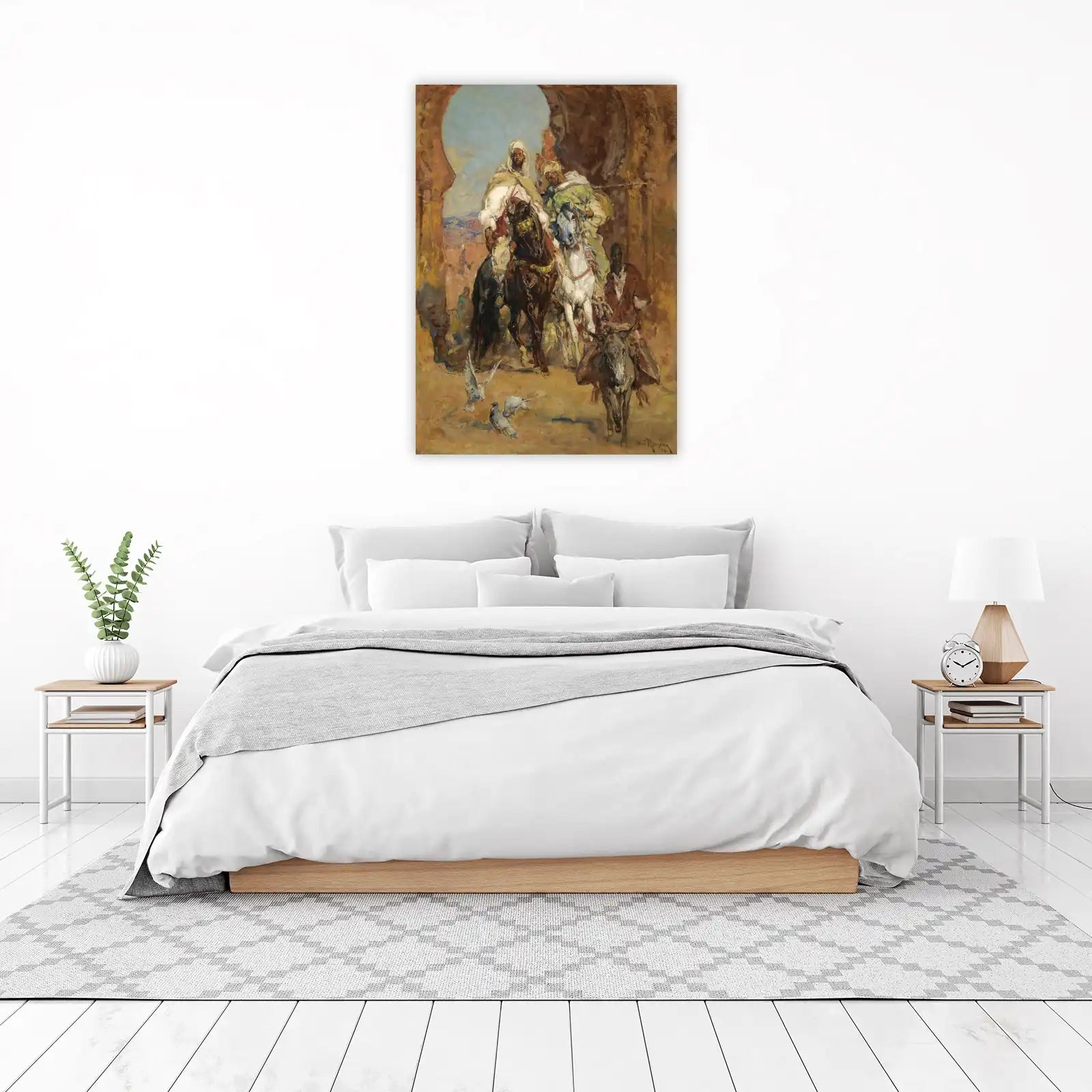 Oriental Horsemen Journey Wall Art