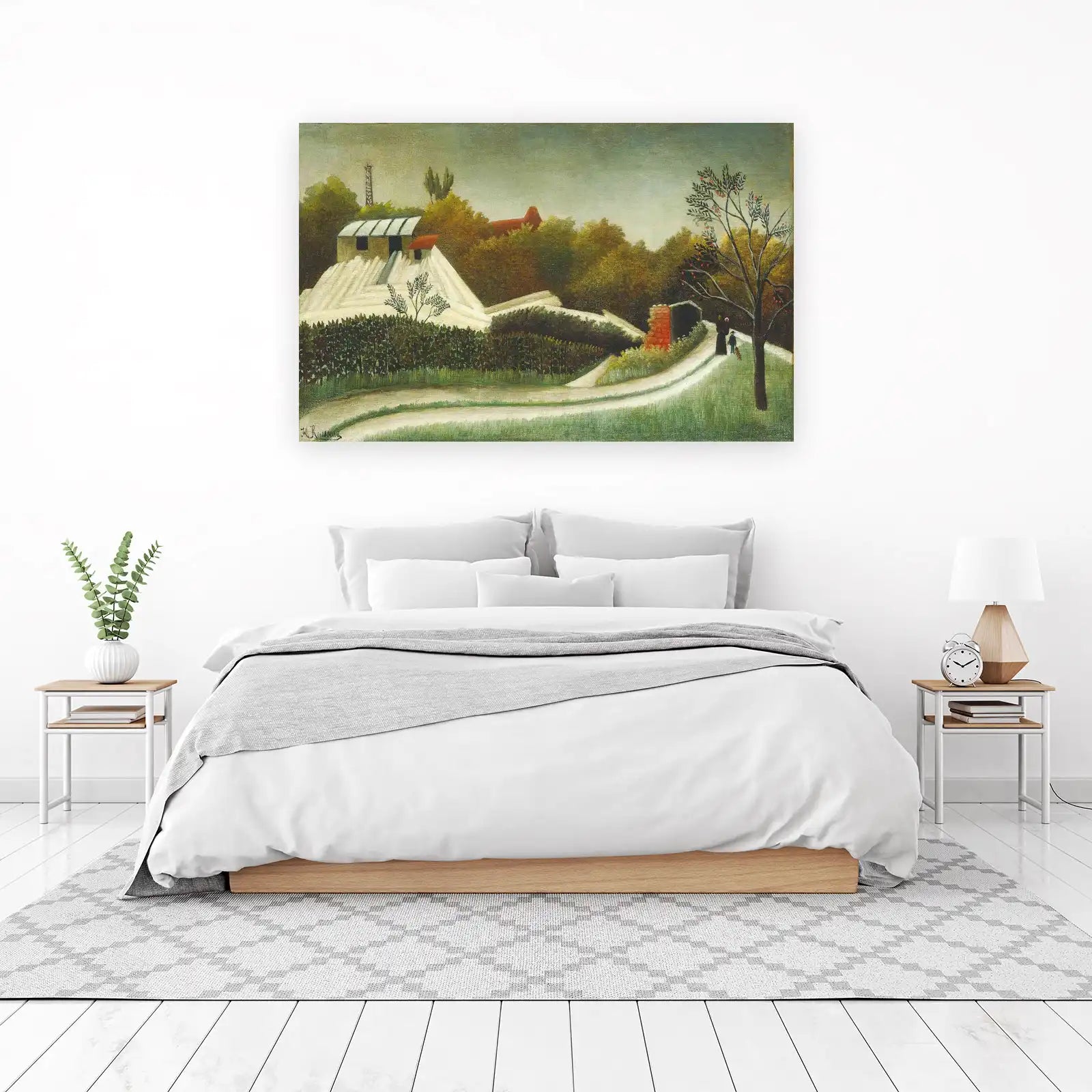 Enchanting Landscape with Figures Wall Art